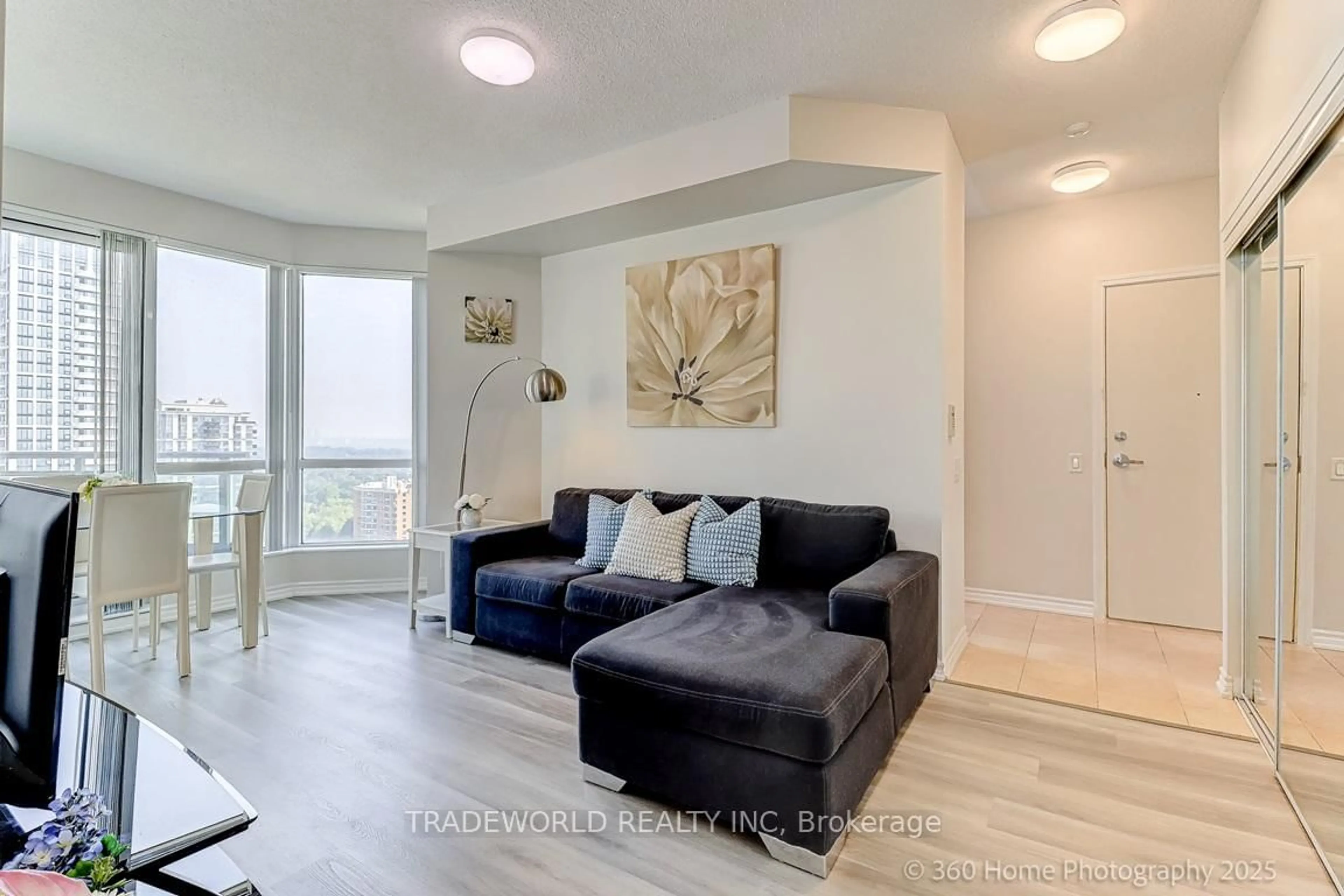 Living room with furniture, unknown for 60 Byng Ave #2003, Toronto Ontario M2N 4K3
