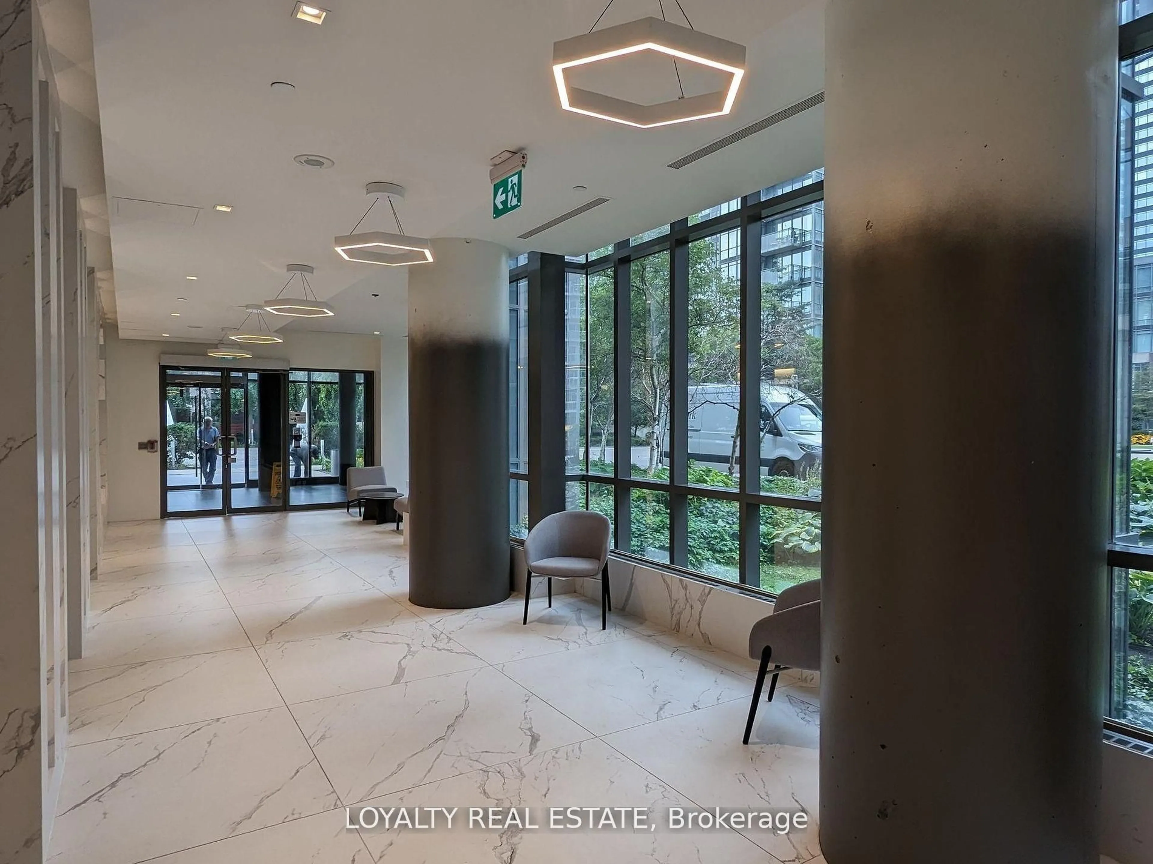 Indoor foyer for 11 Brunel Crt #5203, Toronto Ontario M5V 3Y3