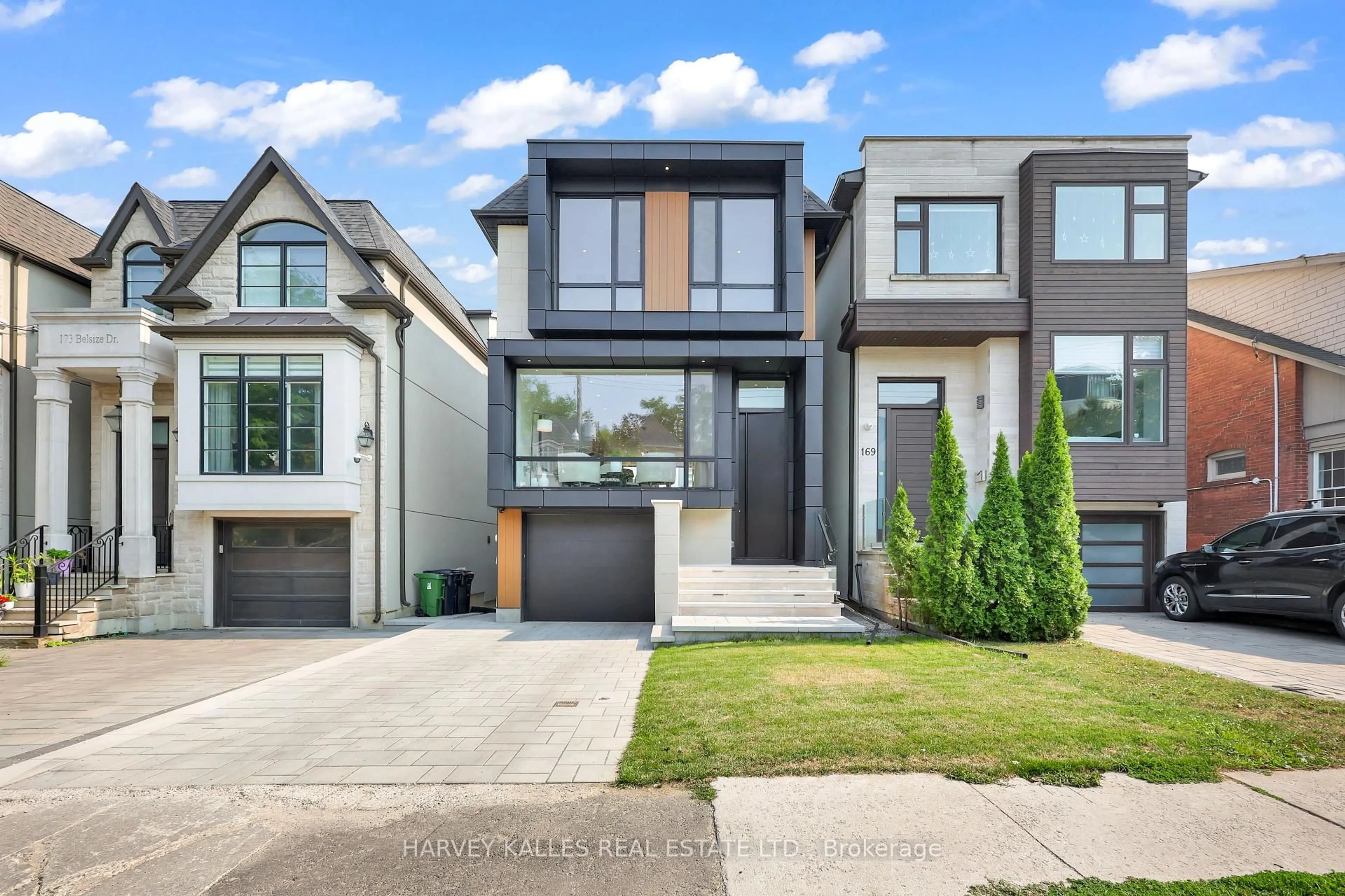 Home with brick exterior material, street for 171 Belsize Dr, Toronto Ontario M4S 1L9