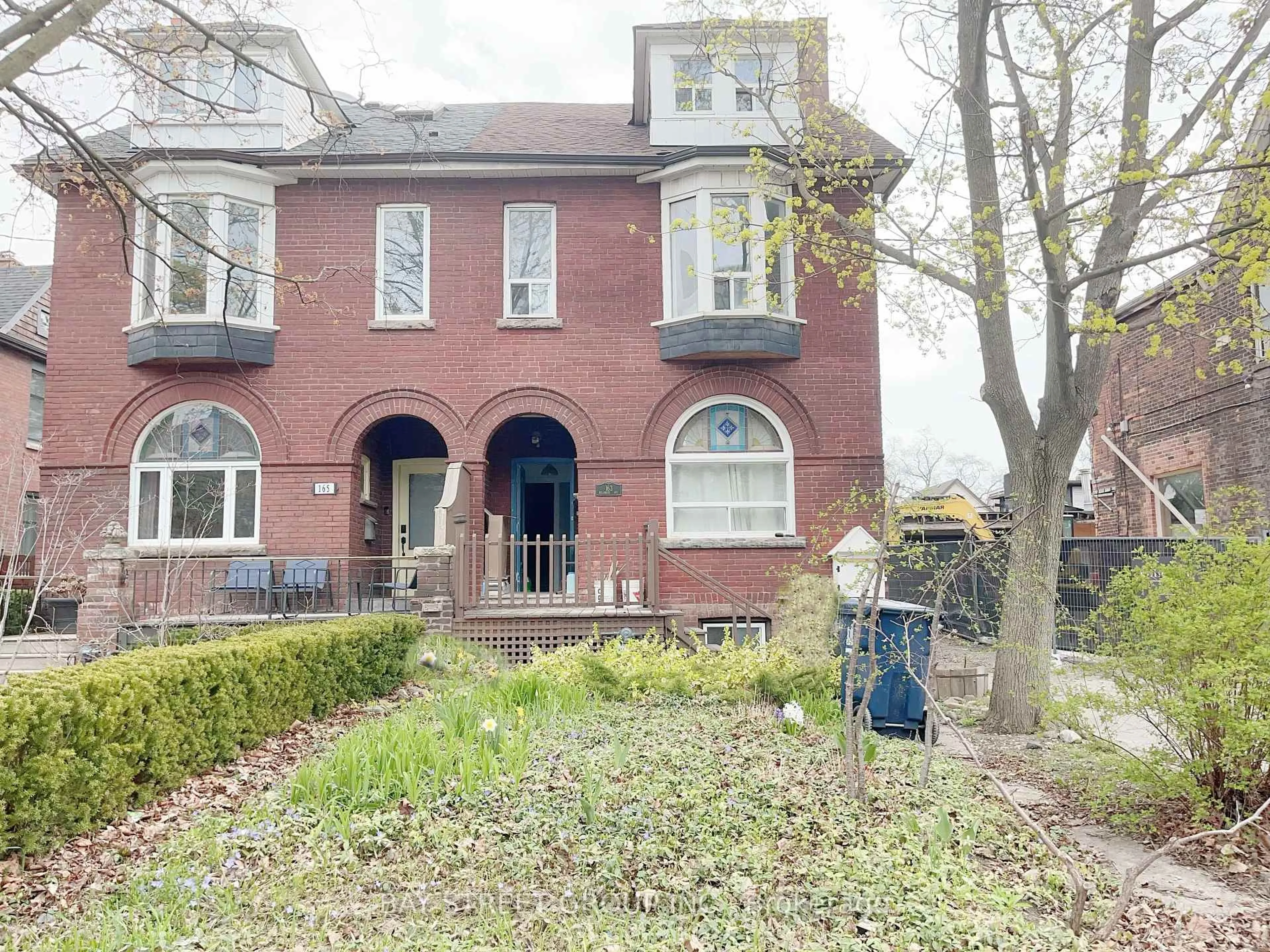 Home with brick exterior material, street for 163 Delaware Ave, Toronto Ontario M6H 2T2
