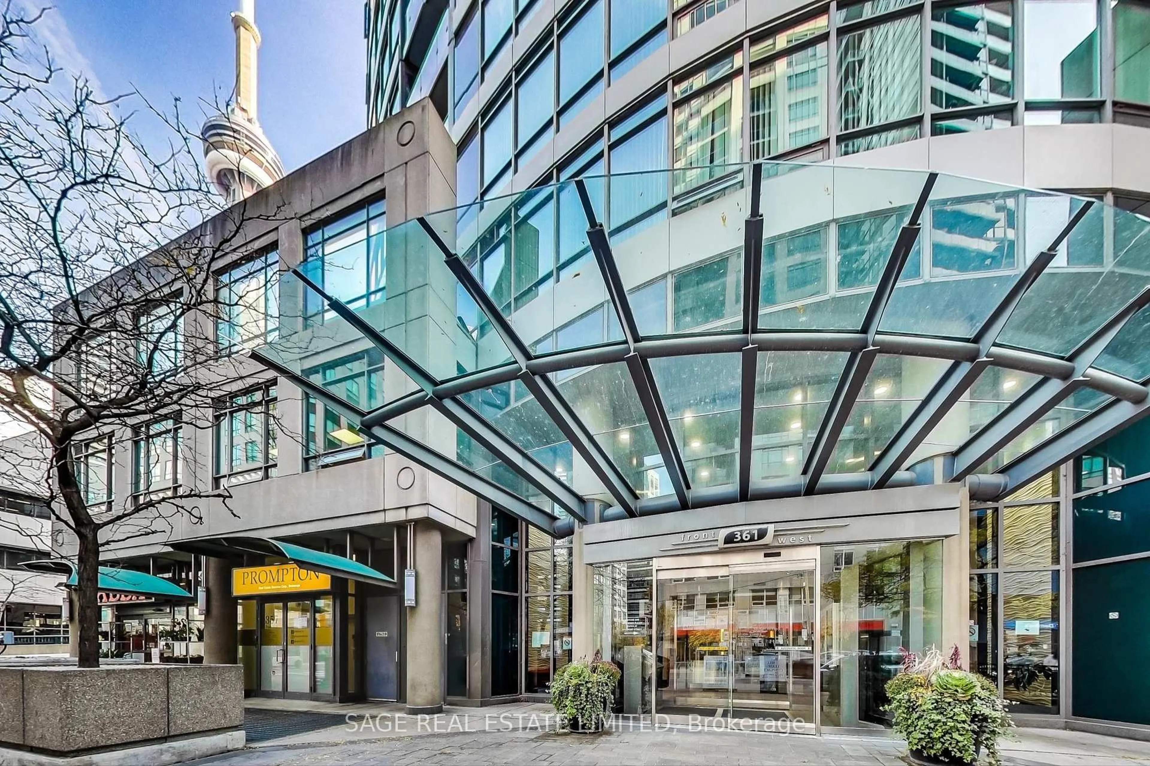 Indoor foyer for 361 Front St #3306, Toronto Ontario M5V 3R5