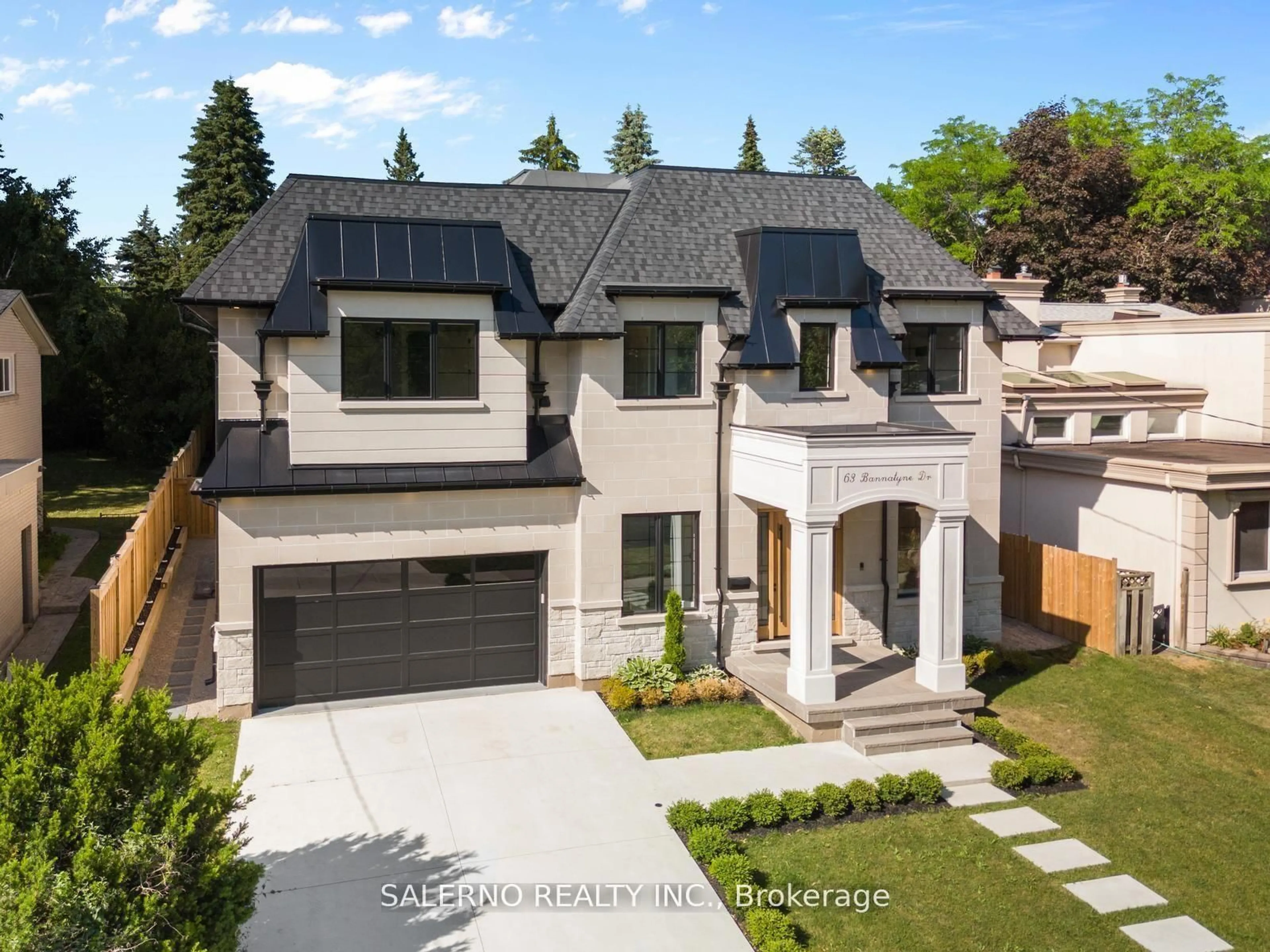 Home with brick exterior material, street for 63 Bannatyne Dr, Toronto Ontario M2L 2P2