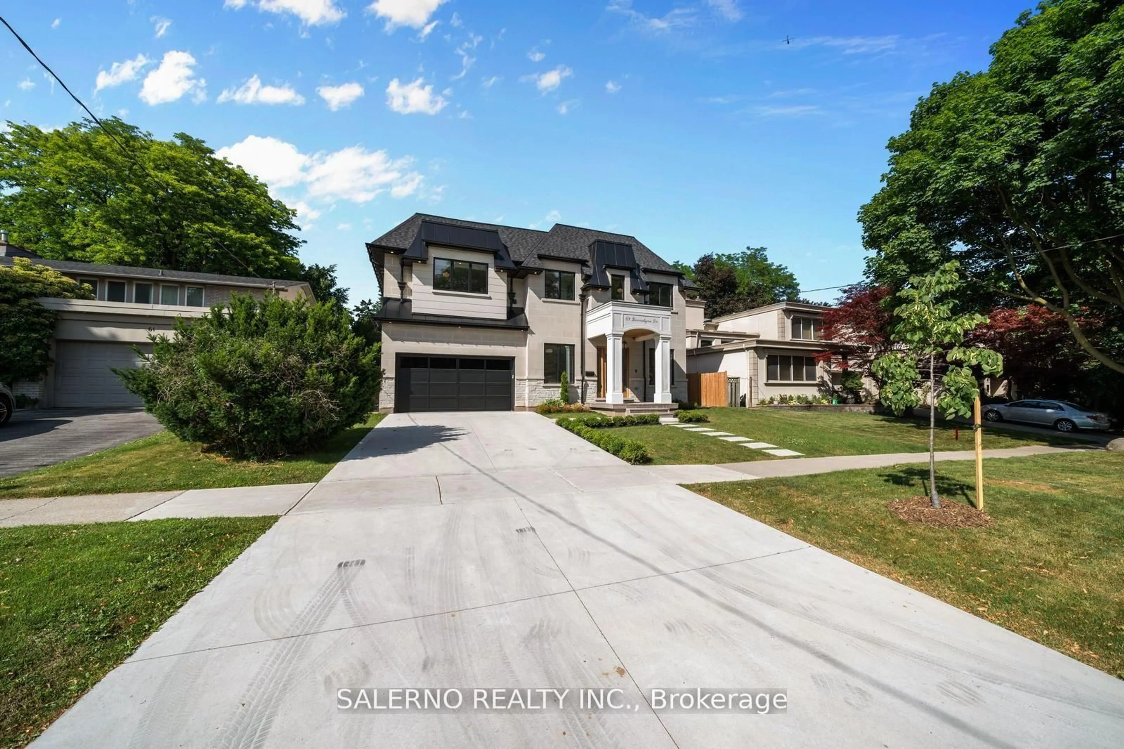 Home with brick exterior material, street for 63 Bannatyne Dr, Toronto Ontario M2L 2P2