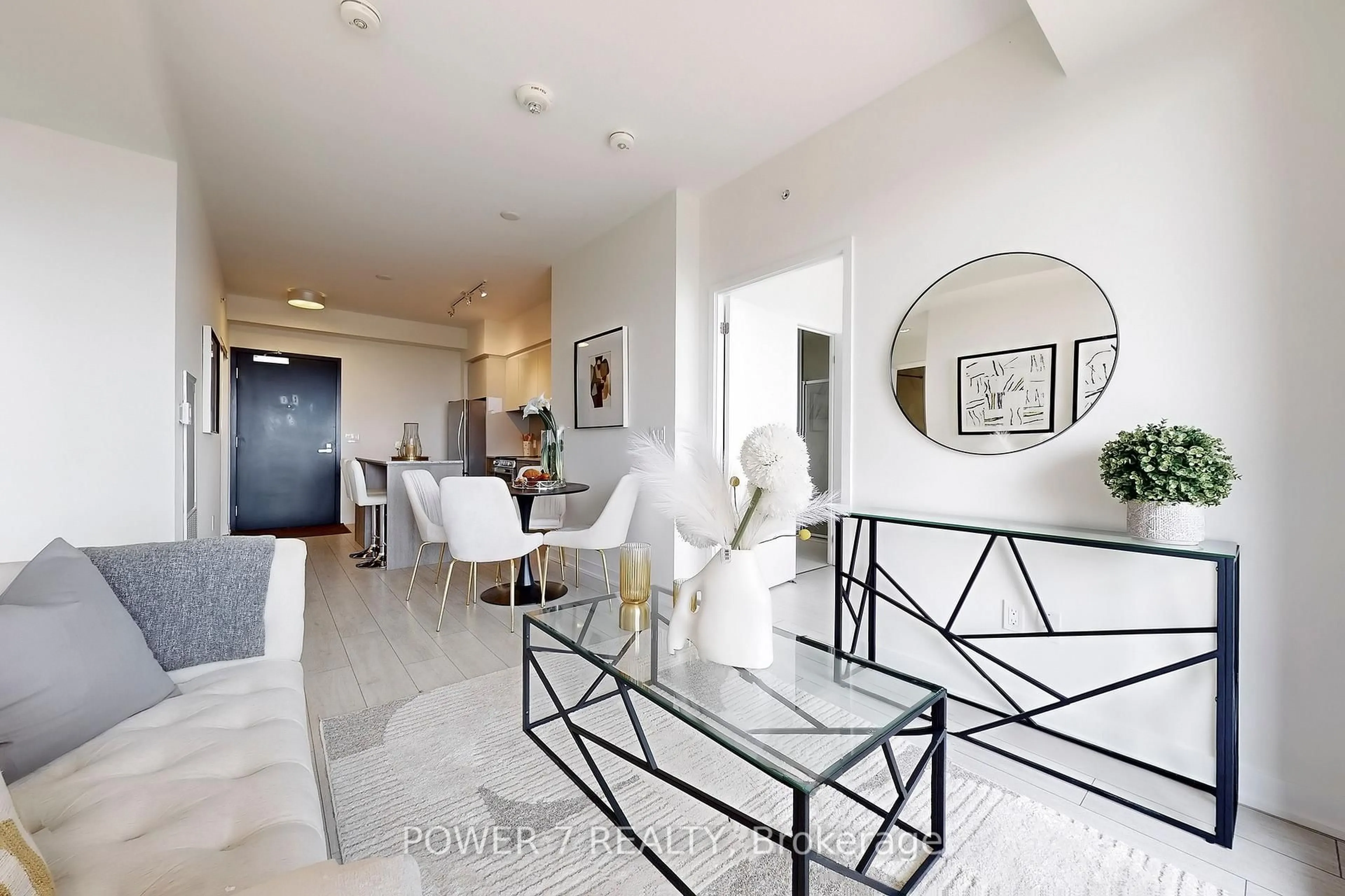 Dining room, ceramic/tile floor for 31 Tippett Rd #1110, Toronto Ontario M3H 0C8
