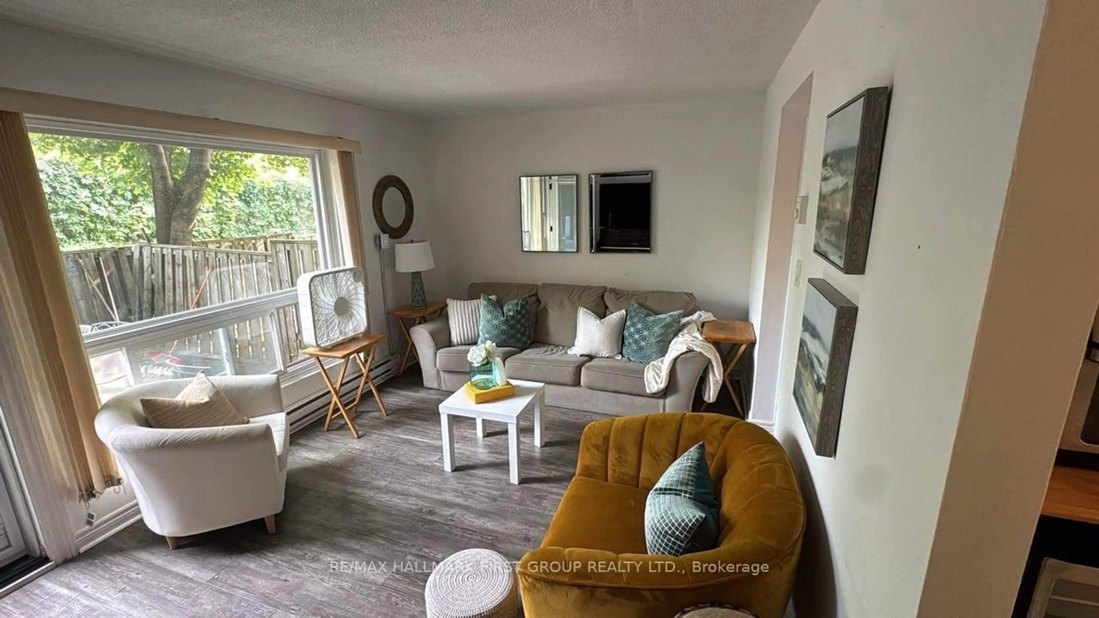 Living room with furniture, unknown for 6 Rock Fern Way #258, Toronto Ontario M2J 4N2