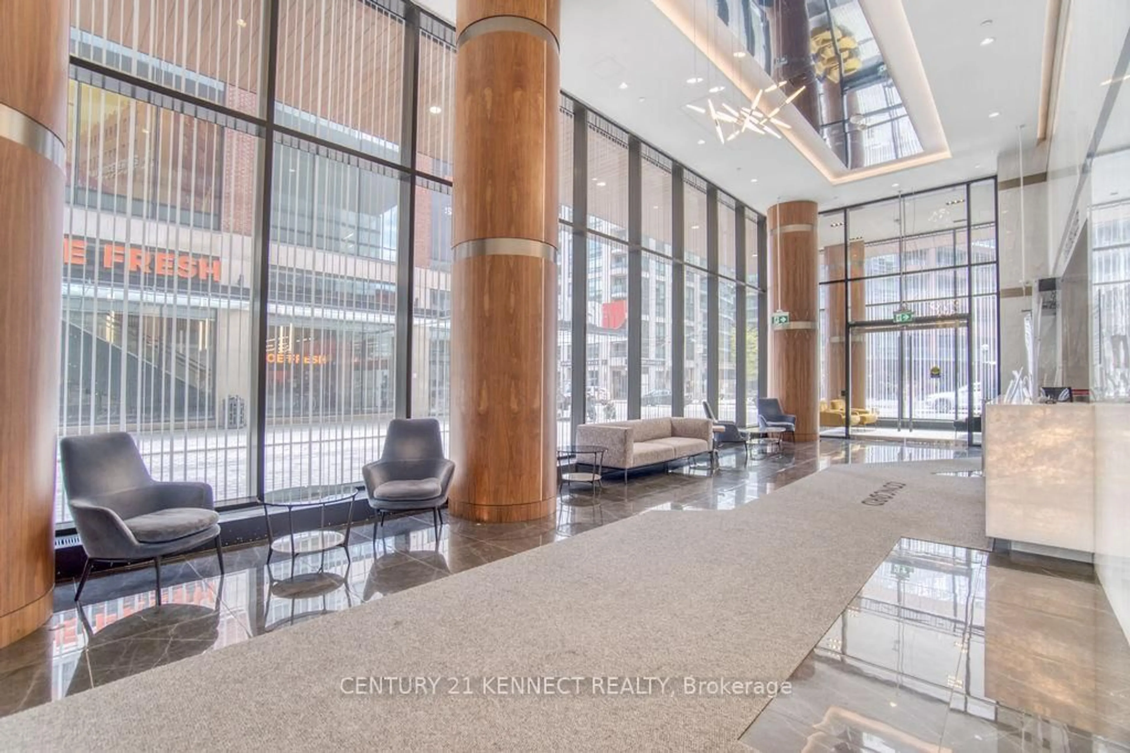 Lobby for 19 Bathurst St #3108, Toronto Ontario M5V 0N2