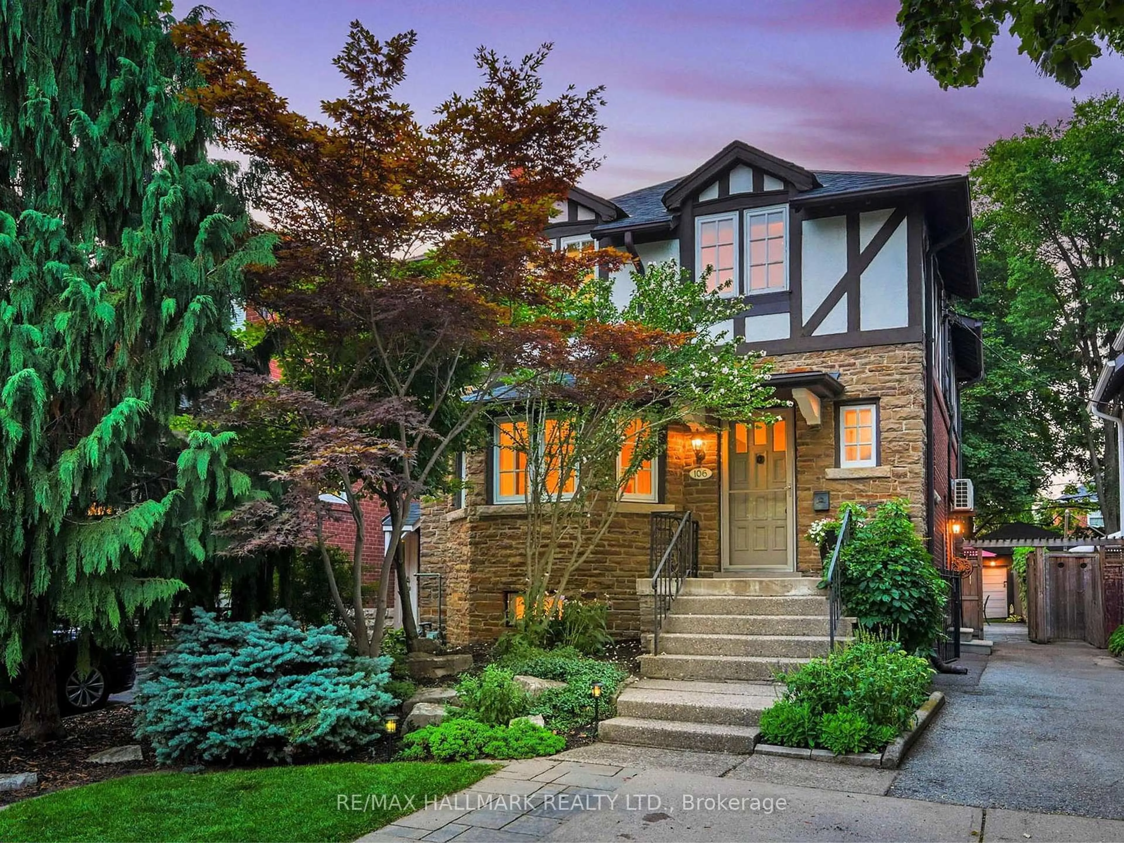 Home with brick exterior material, street for 106 Brooke Ave, Toronto Ontario M5M 2K4