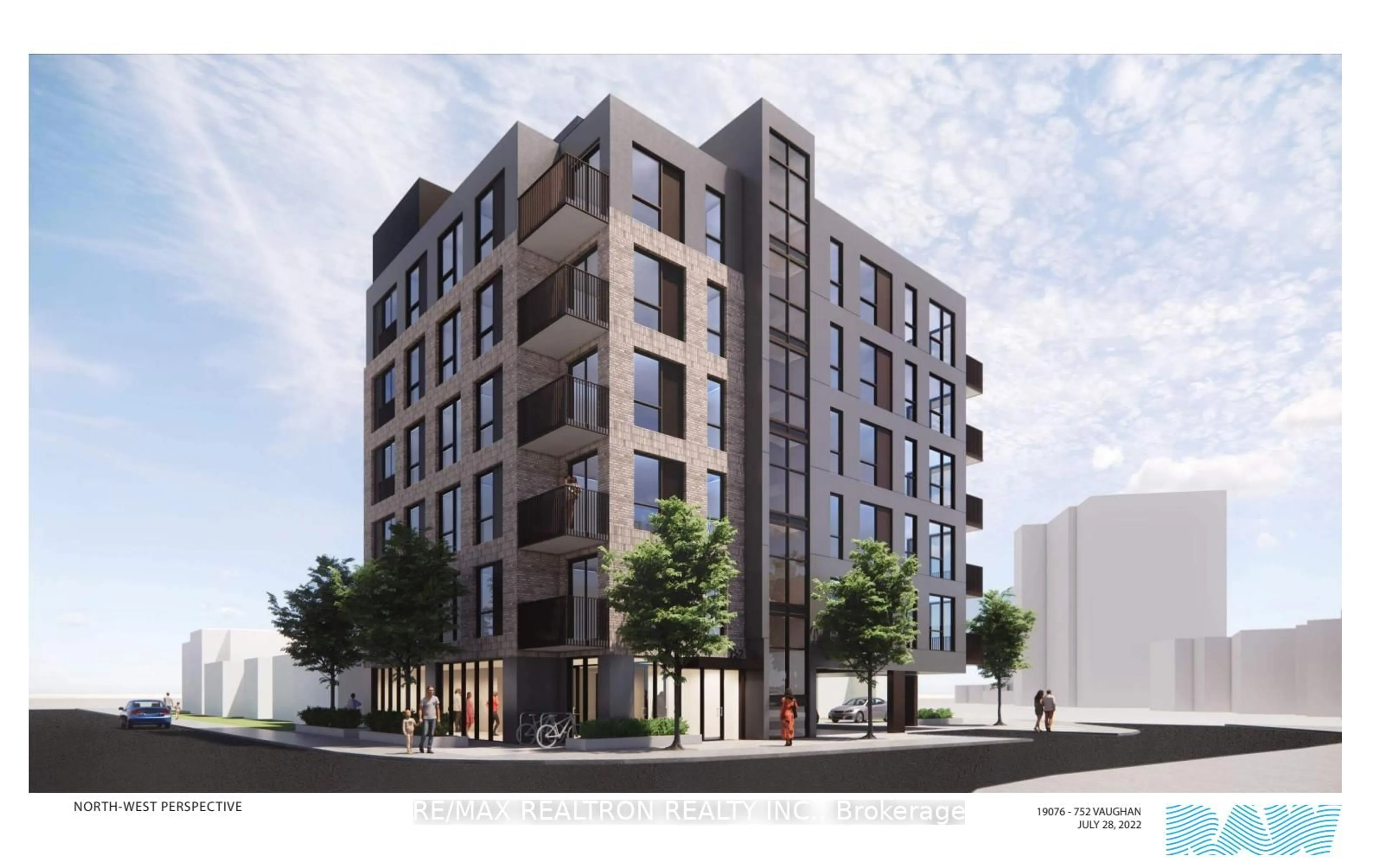 A pic from outside/outdoor area/front of a property/back of a property/a pic from drone, building for 750 Vaughan Rd, Toronto Ontario M6E 2Z2