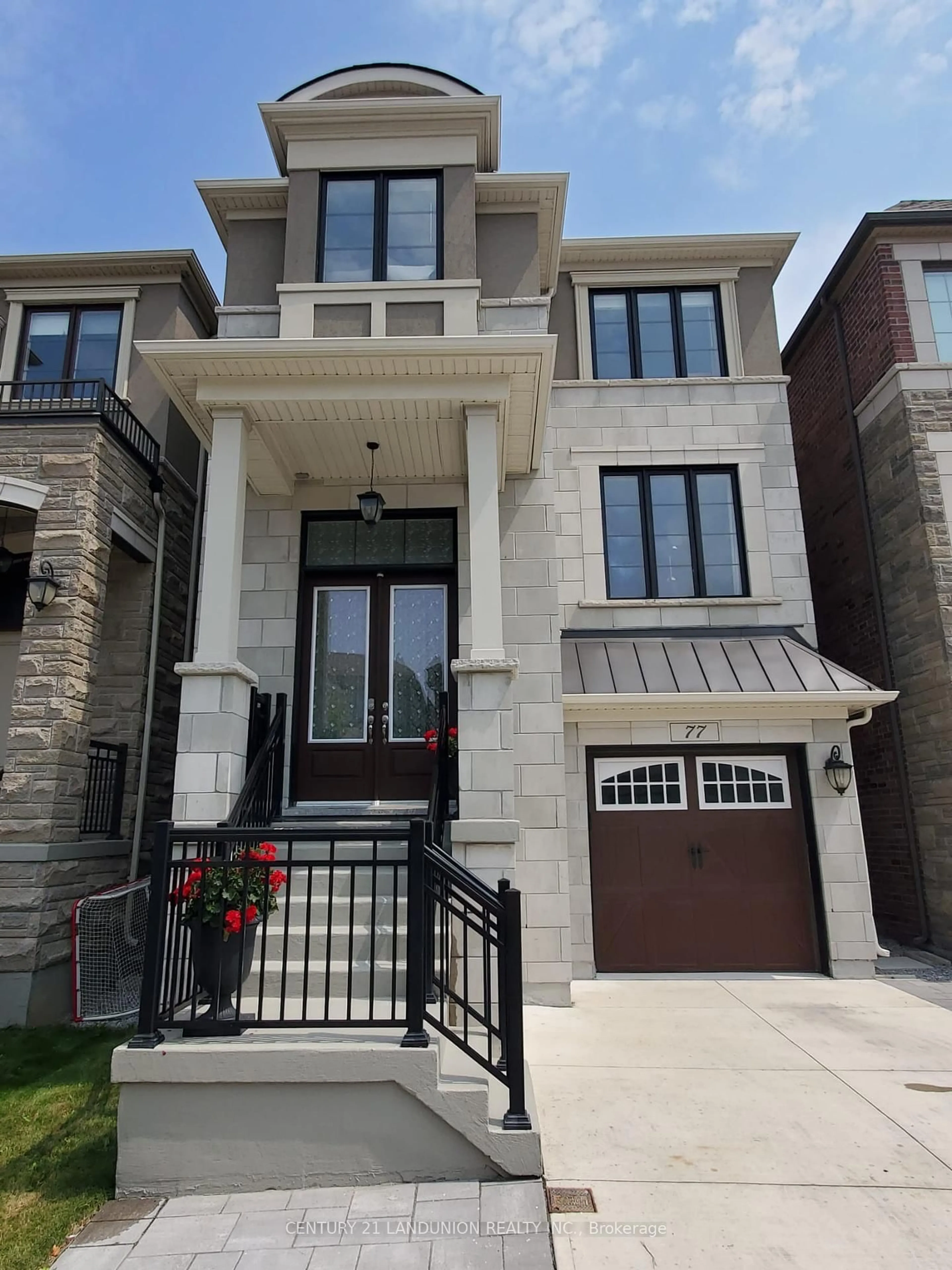 Home with brick exterior material, street for 77 William Durie Way, Toronto Ontario M2R 0A9