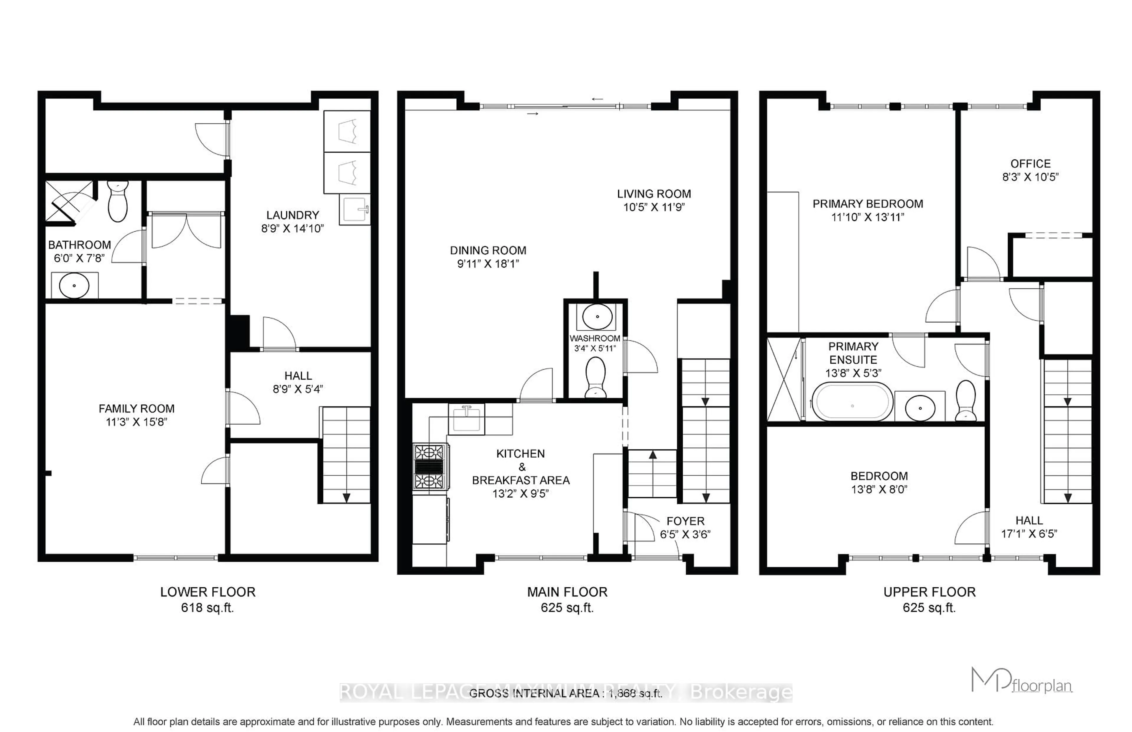 Floor plan for 90 George Henry Blvd #17, Toronto Ontario M2J 1E7