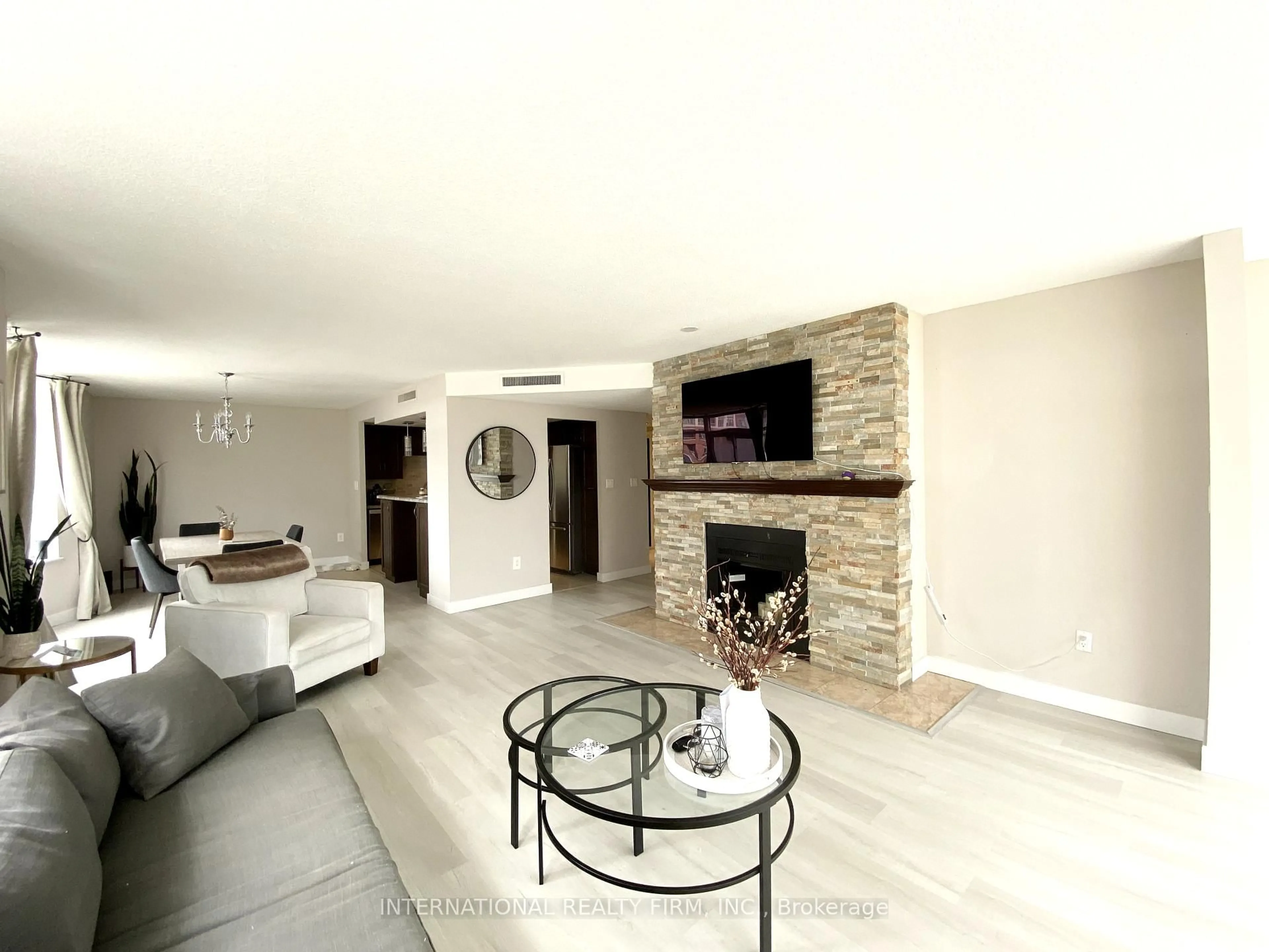 Living room with furniture, unknown for 135 George St #605, Toronto Ontario M5A 4E8