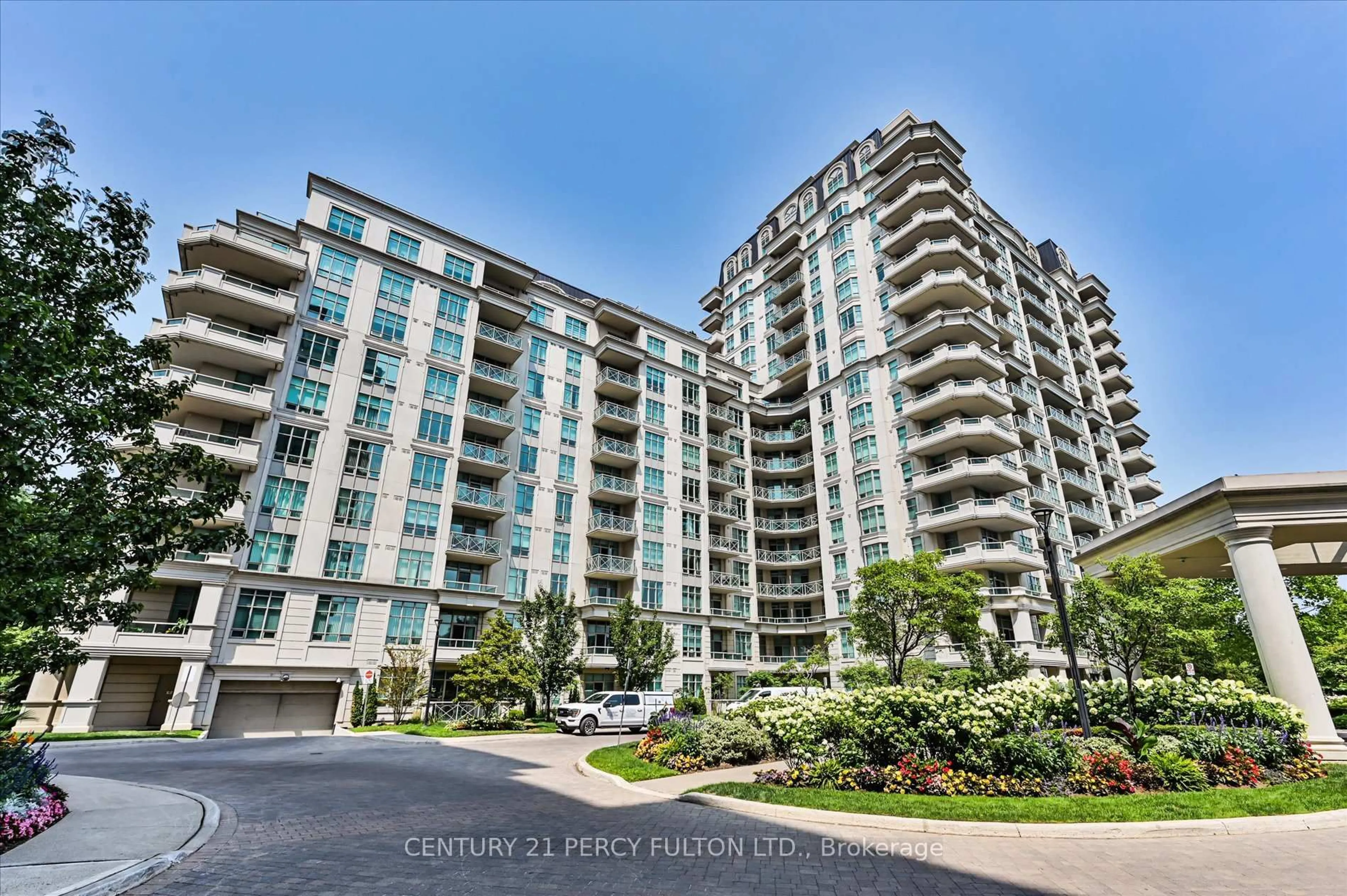 A pic from outside/outdoor area/front of a property/back of a property/a pic from drone, unknown for 20 Bloorview Pl #317, Toronto Ontario M2J 0A6