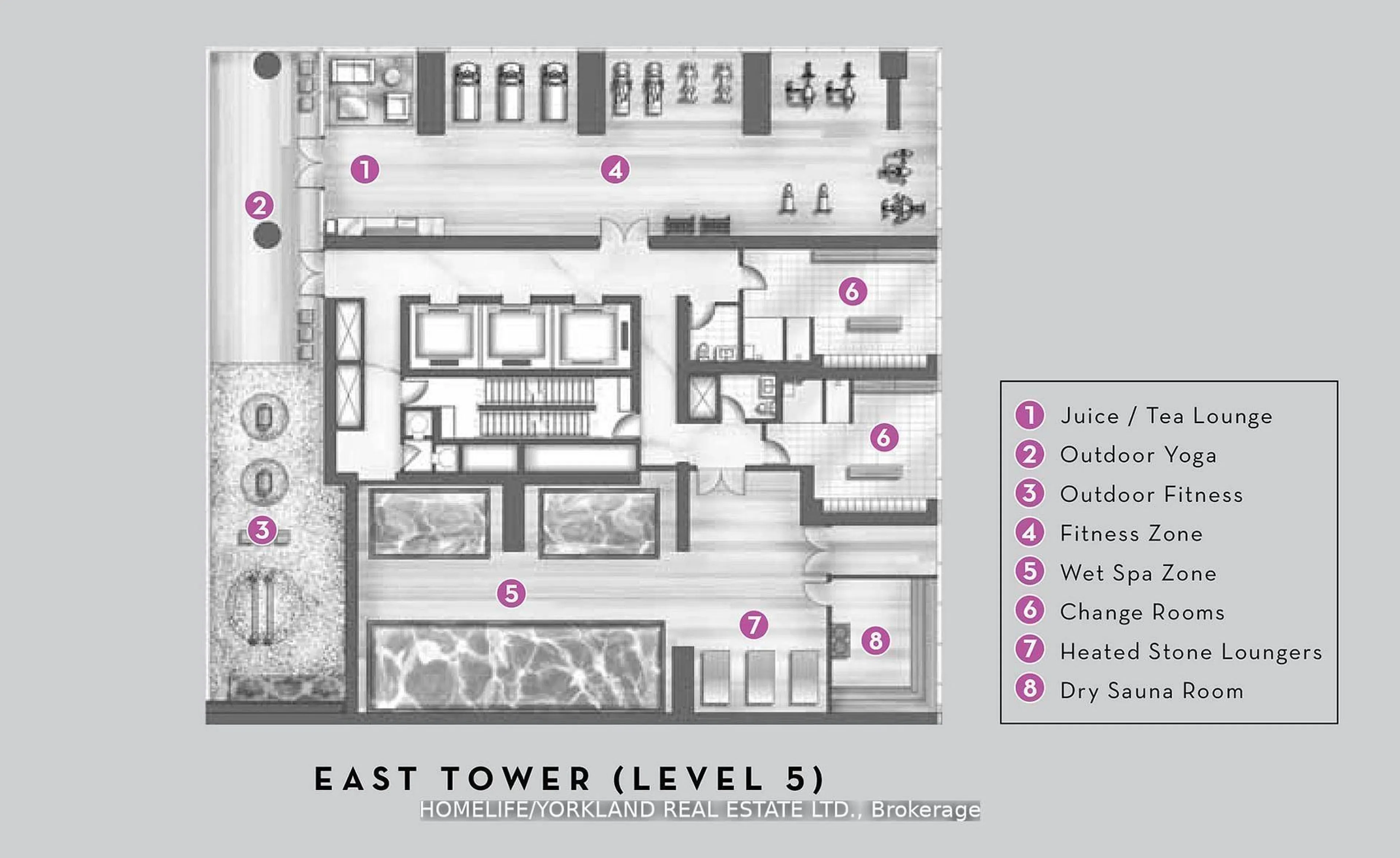 Floor plan for 17 Bathurst St #4205, Toronto Ontario M5V 0N1
