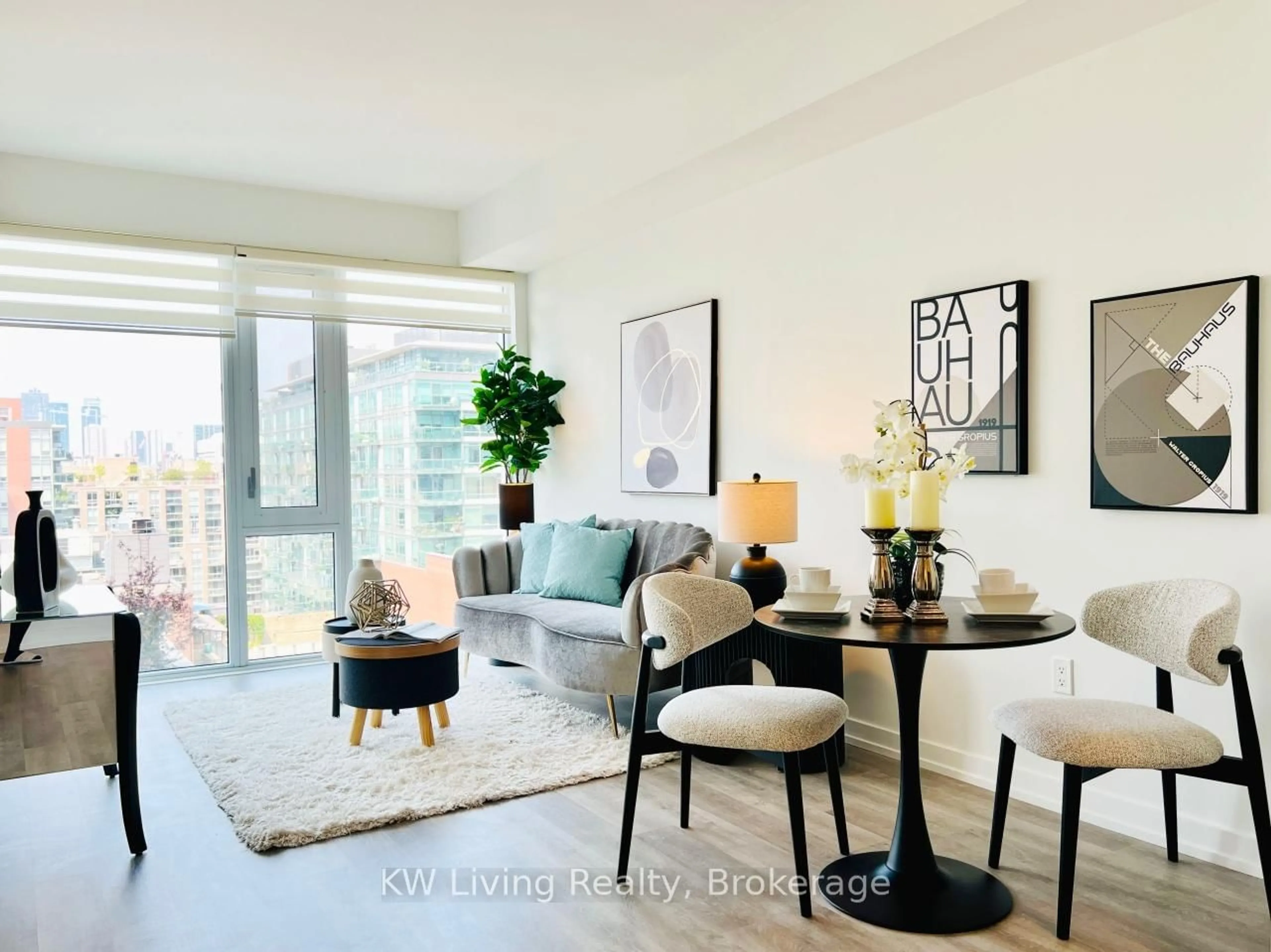 Living room with furniture, unknown for 158 Front St #1105, Toronto Ontario M5A 0K9