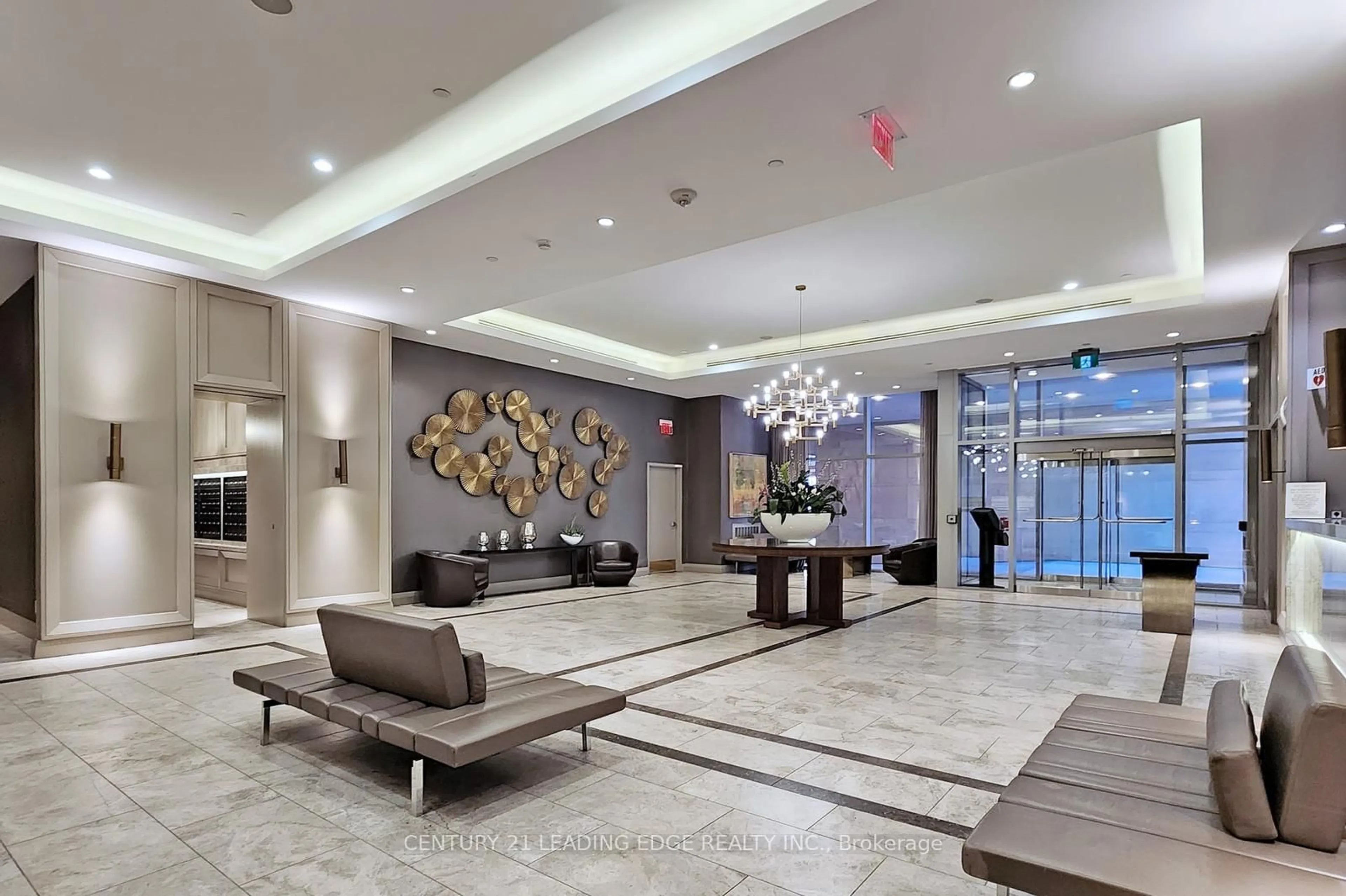 Lobby for 155 Yorkville Ave #1704, Toronto Ontario M5R 1C4