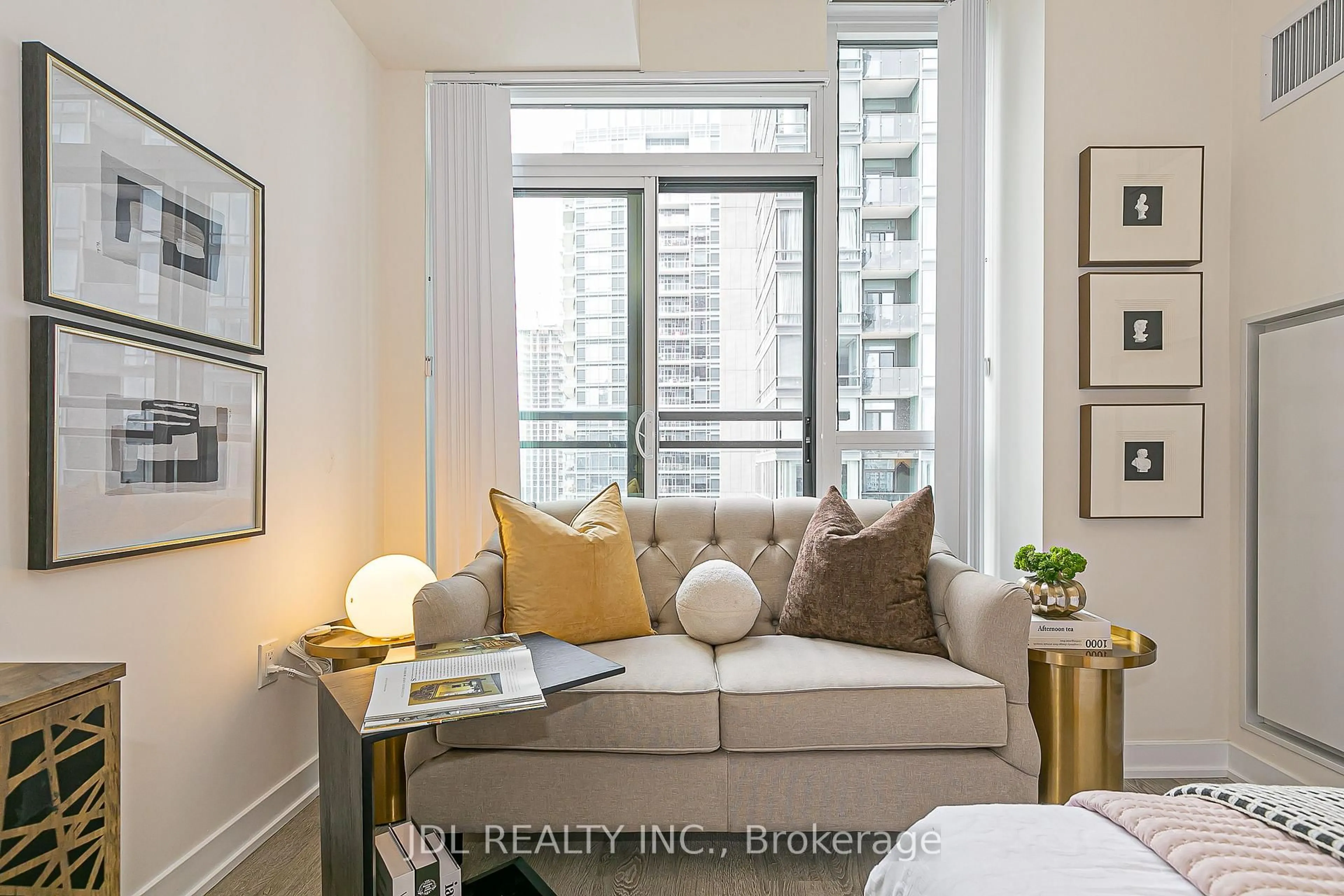 Living room with furniture, unknown for 99 John St #3006, Toronto Ontario M5V 0S6