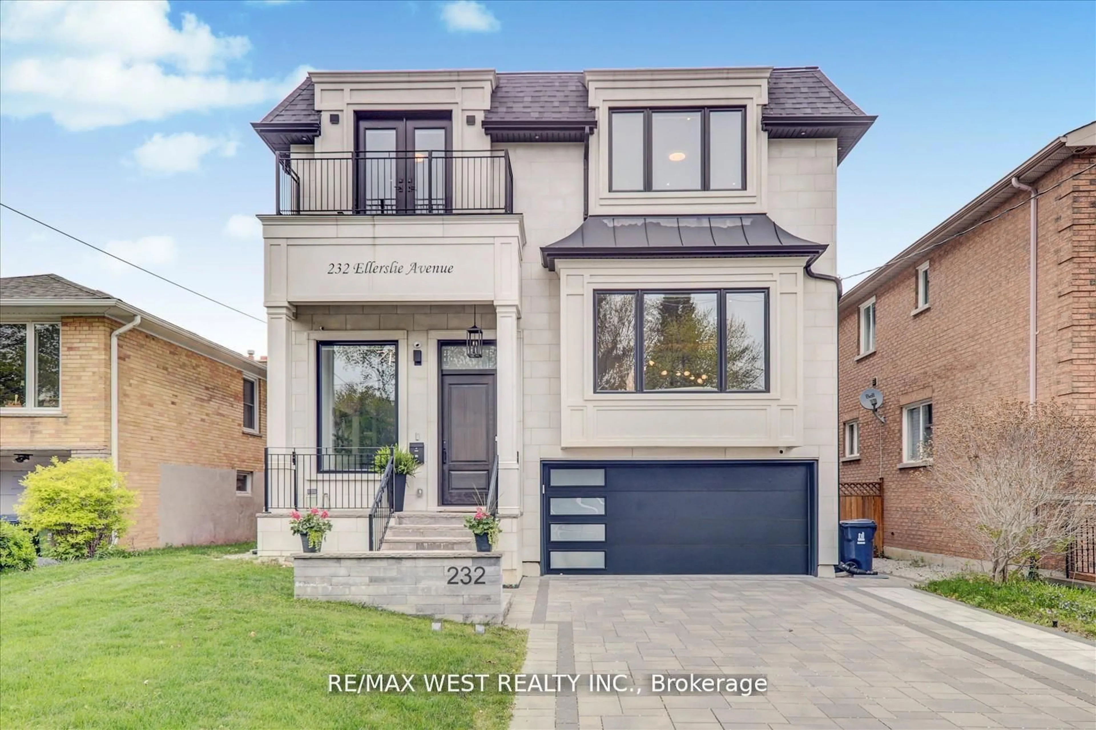 Home with brick exterior material, street for 232 Ellerslie Ave, Toronto Ontario M2N 1Y4