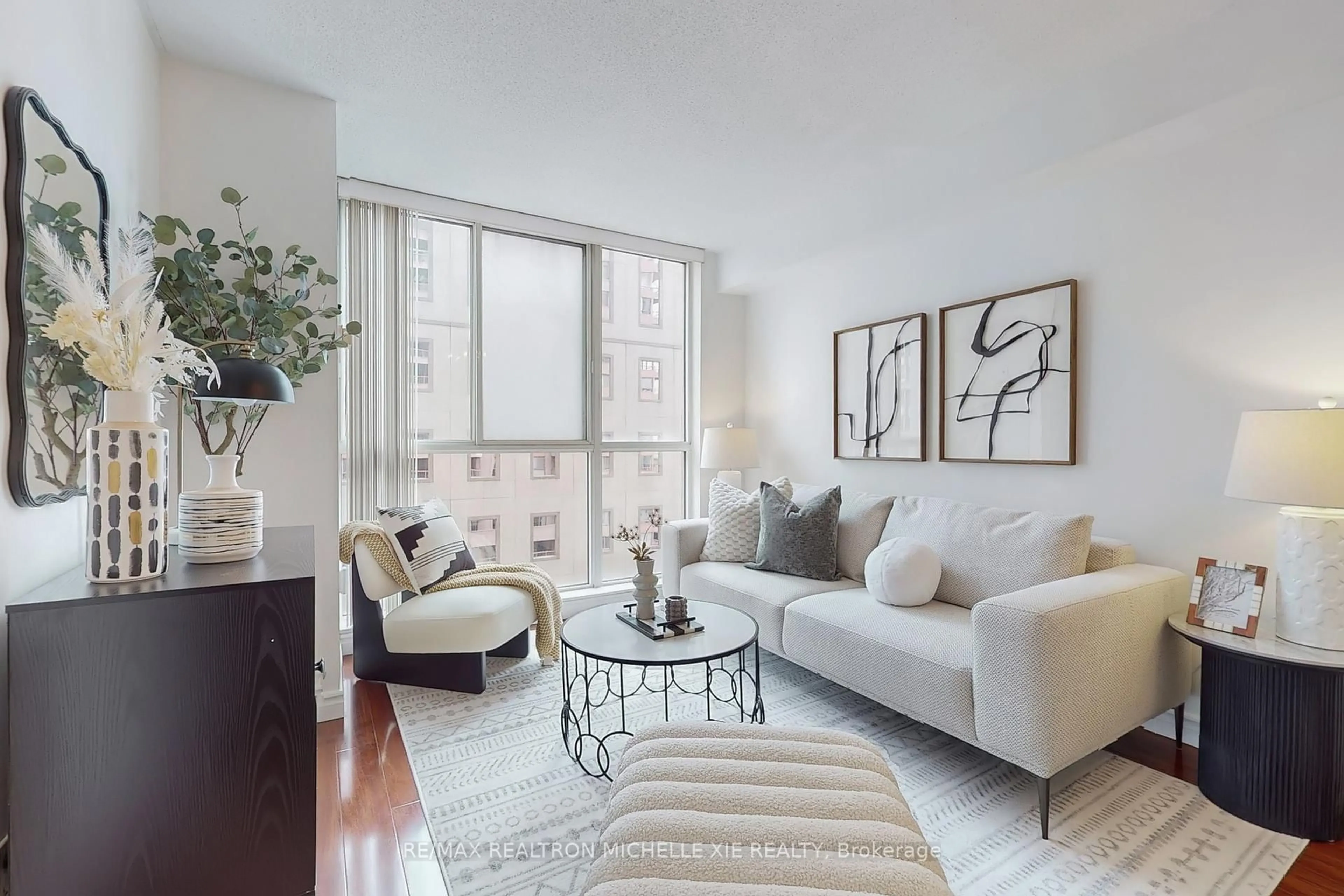 Living room with furniture, unknown for 736 Bay St #1009, Toronto Ontario M5G 1N6