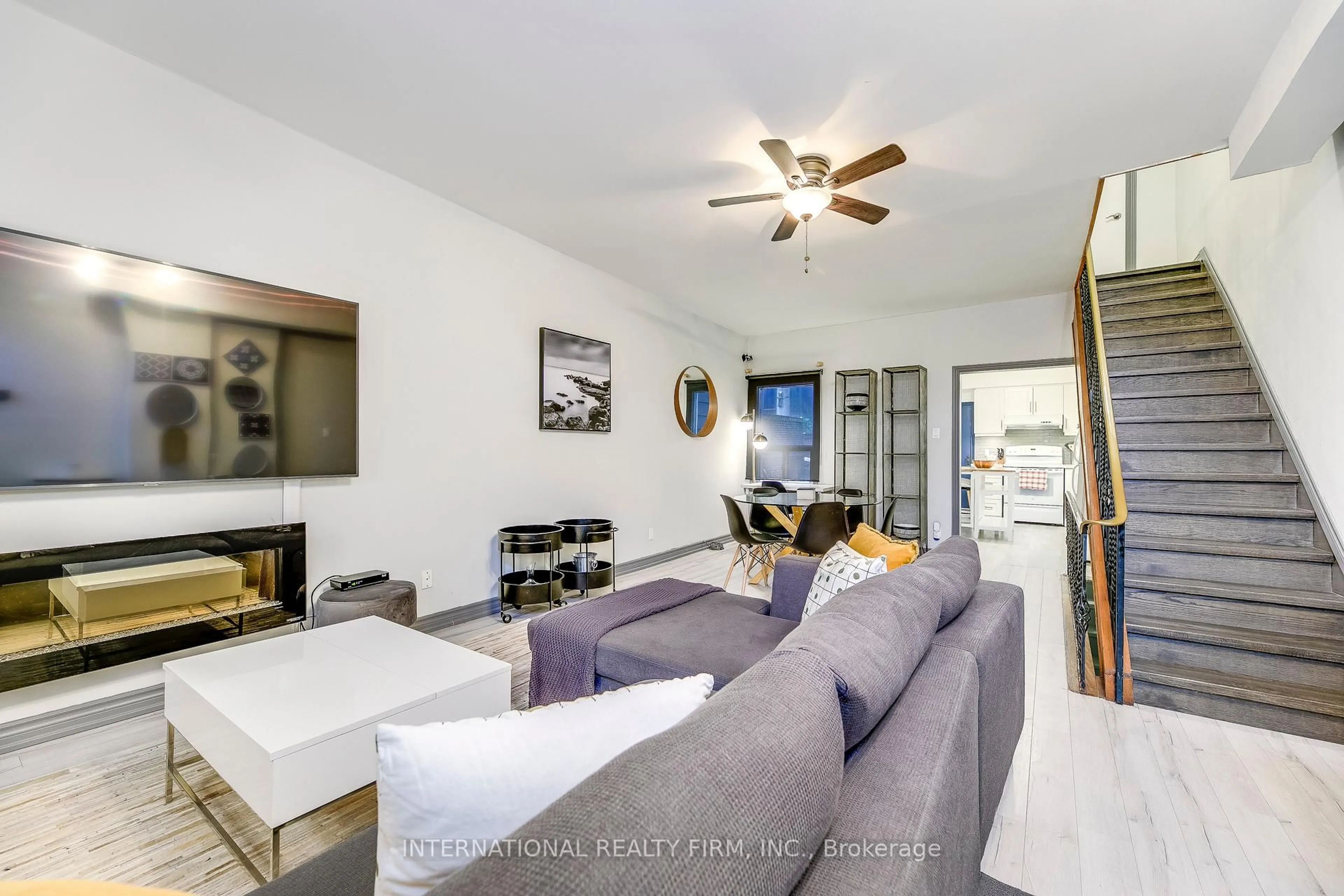 Living room with furniture, unknown for 108 Shaw St, Toronto Ontario M6J 2W5