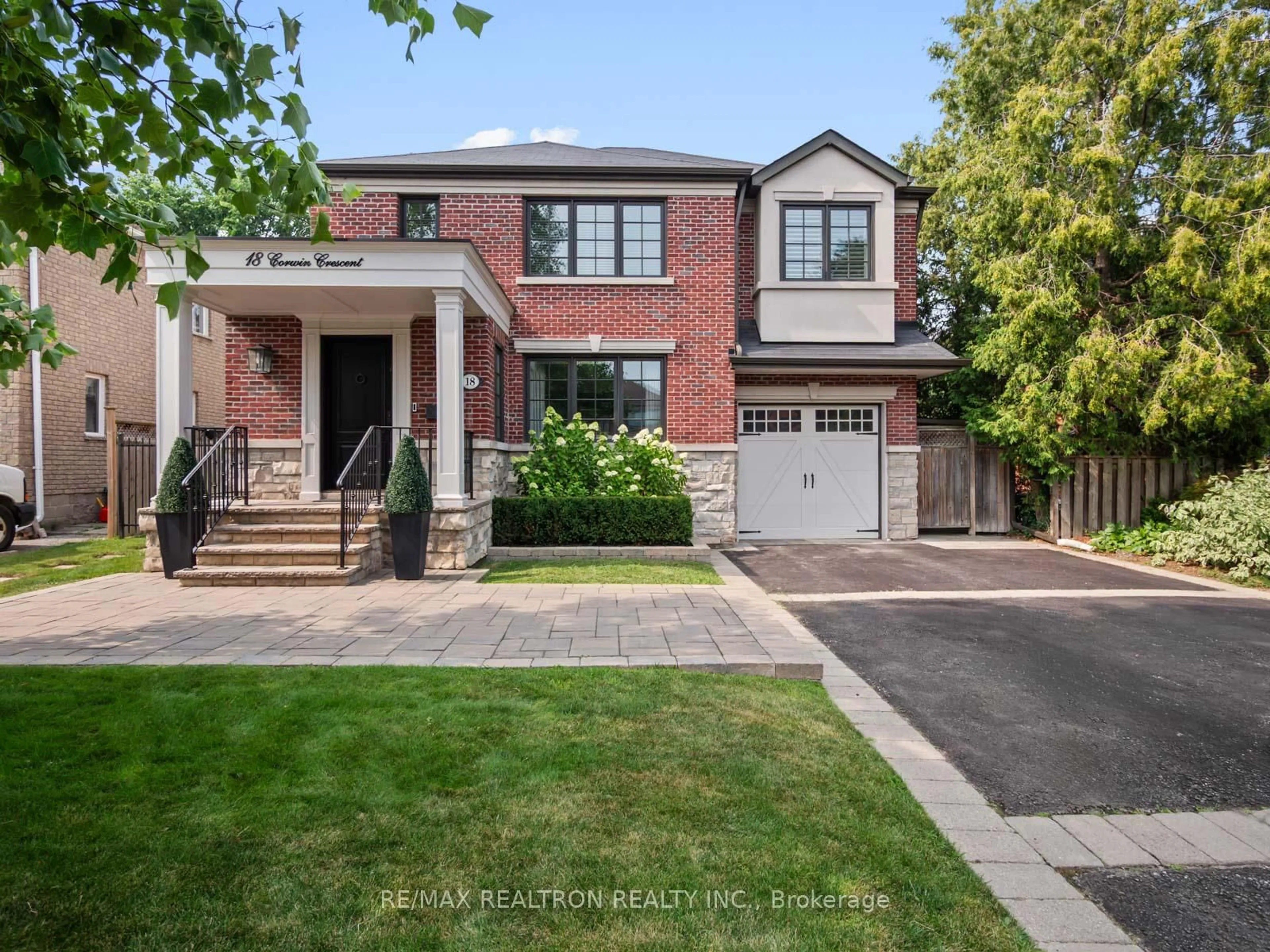 Home with brick exterior material, street for 18 Corwin Cres, Toronto Ontario M3H 2A1