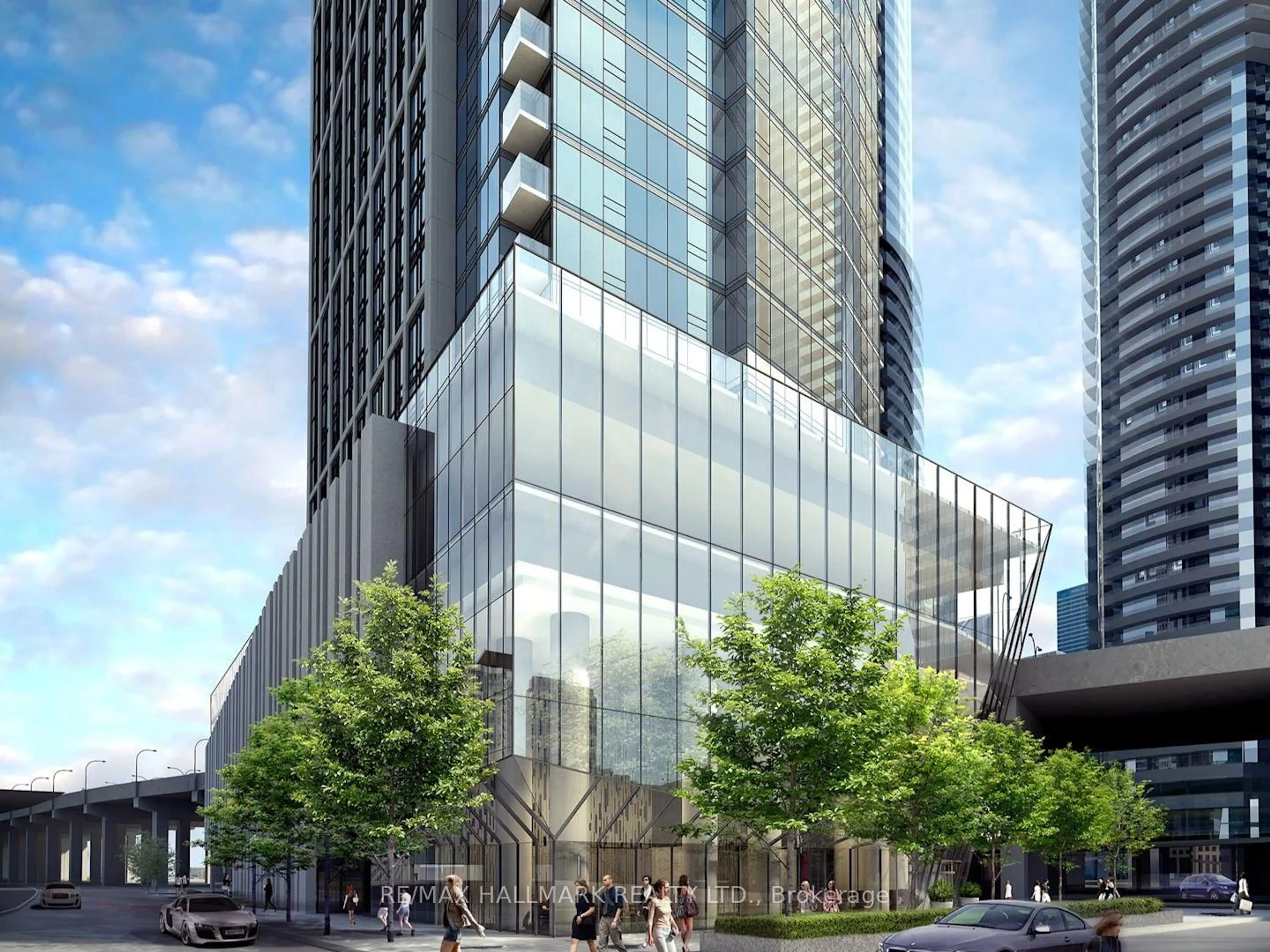 Indoor foyer for 10 York St #4107, Toronto Ontario M5J 0E1