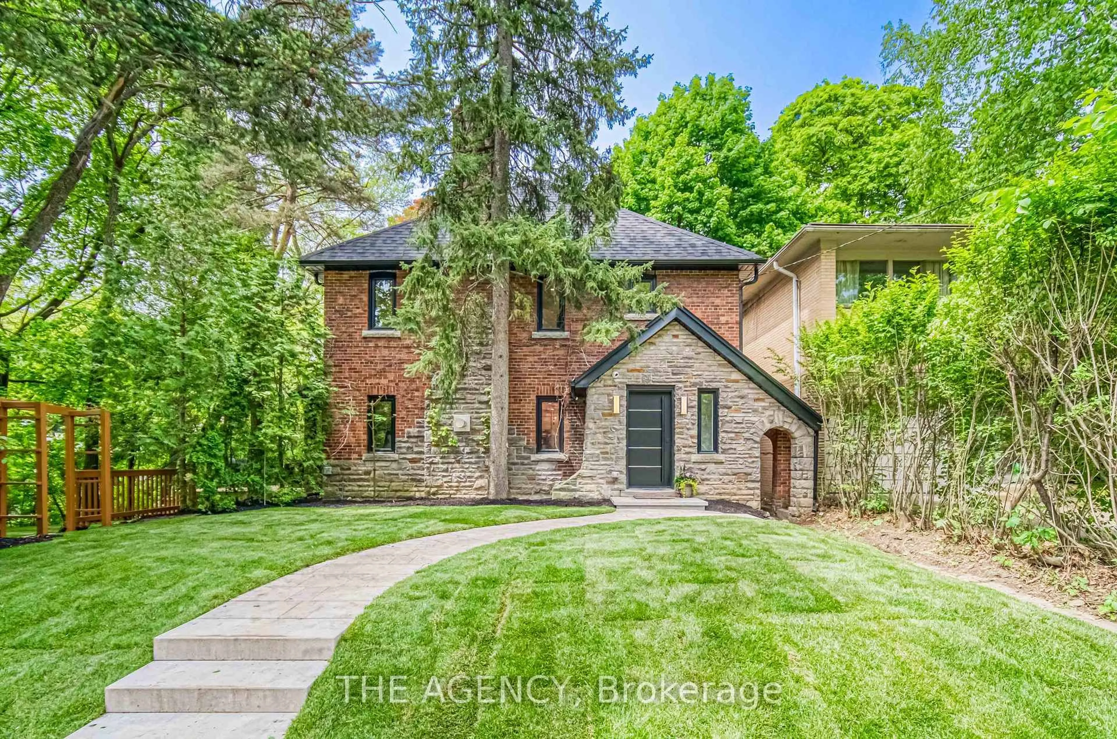 Home with brick exterior material, street for 16 Duncannon Dr, Toronto Ontario M5P 2M1