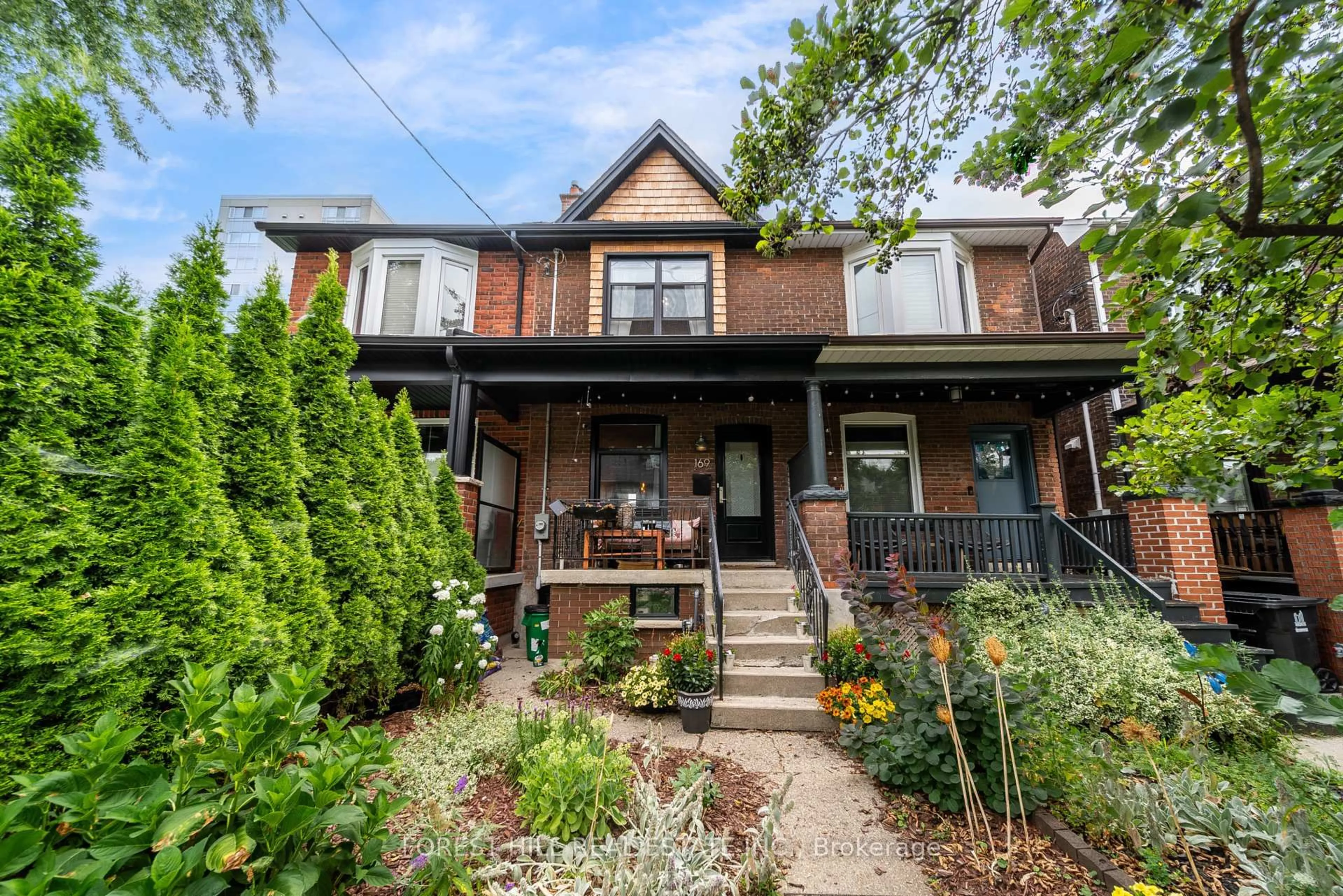 Home with brick exterior material, street for 169 Rushton Rd, Toronto Ontario M6G 3H9