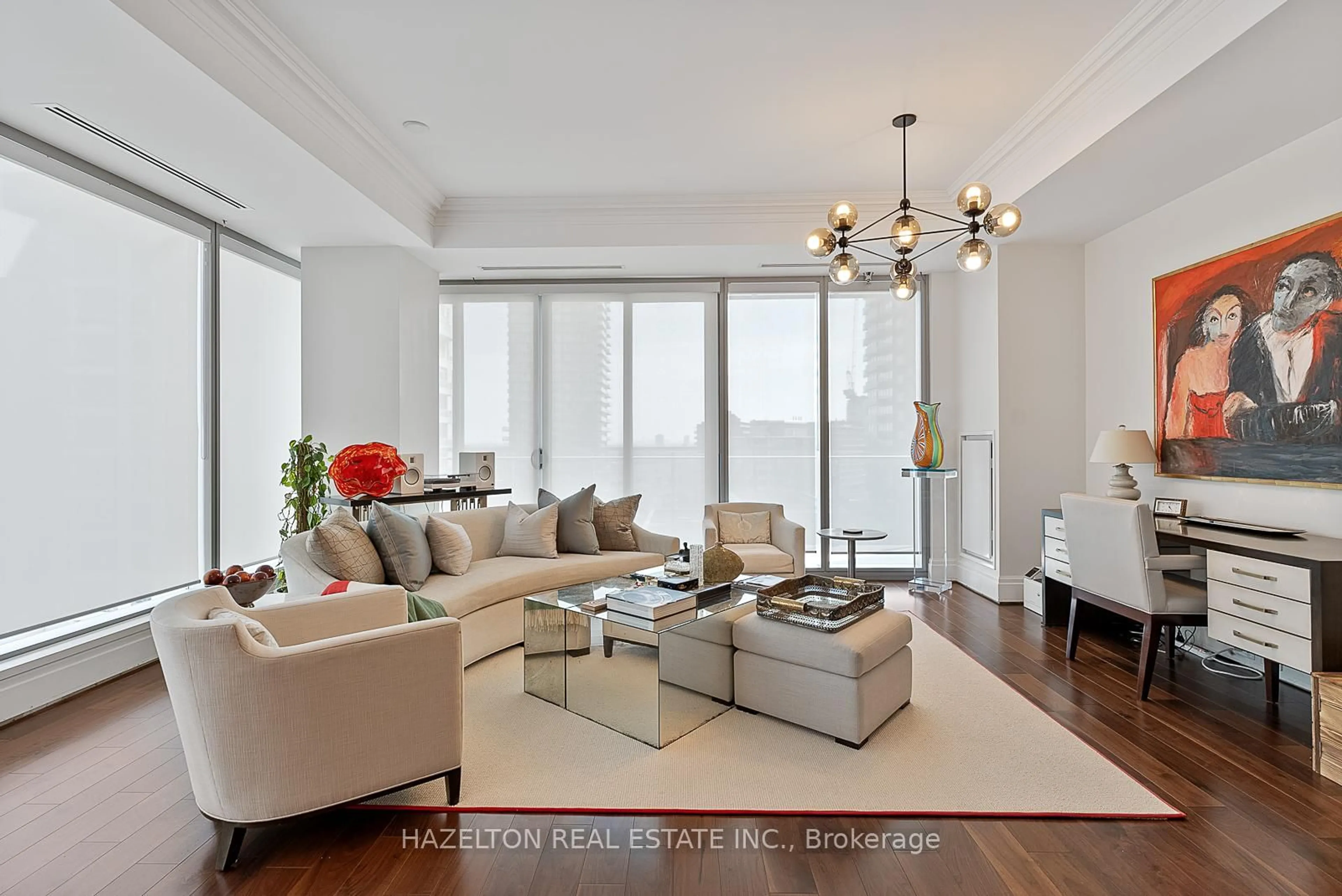 Living room with furniture, unknown for 55 Scollard St #1003, Toronto Ontario M5R 0A1