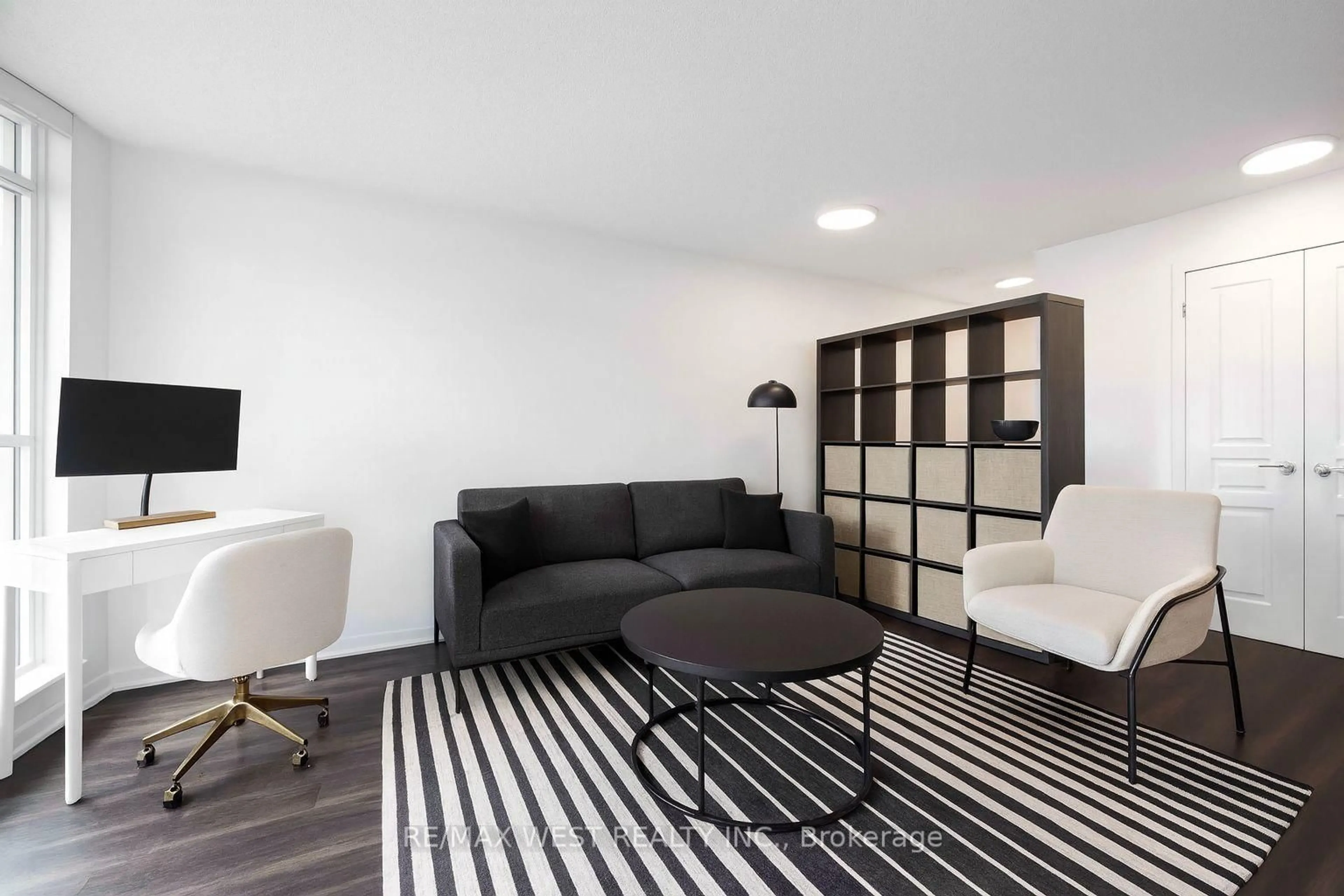 Living room with furniture, unknown for 18 Yonge St #710, Toronto Ontario M5M 3G5