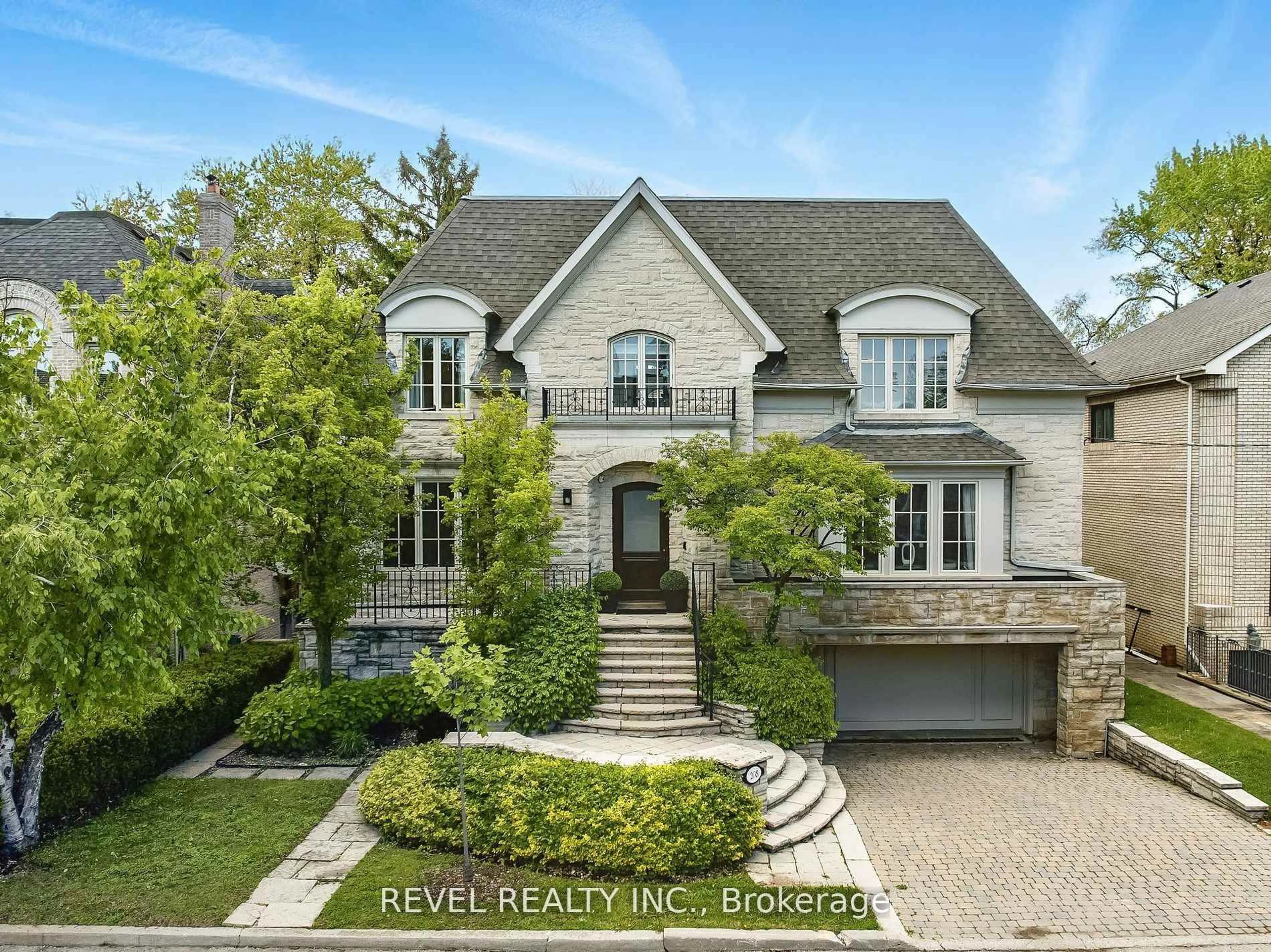 Home with brick exterior material, street for 208 Carmichael Ave, Toronto Ontario M5M 2X3