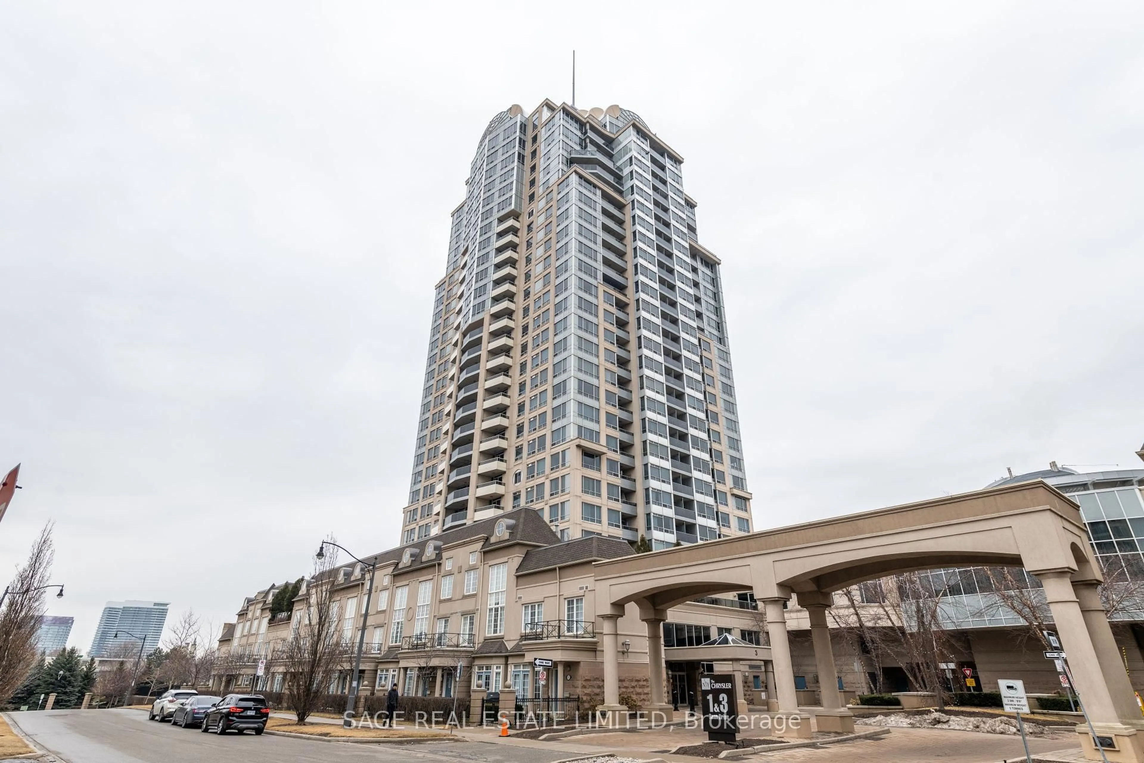 Indoor foyer for 3 Rean Dr #2512, Toronto Ontario M2K 3C2