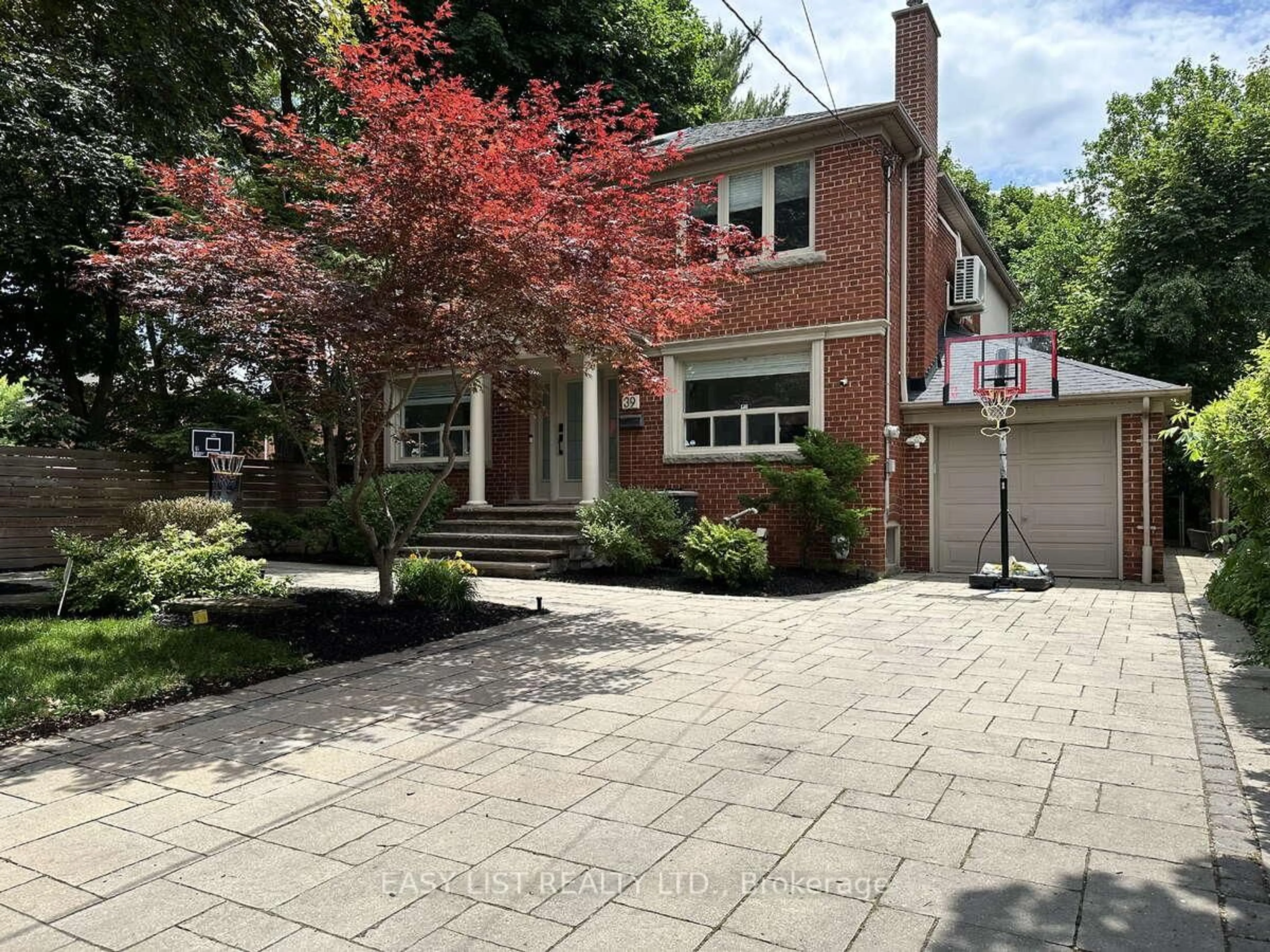 Home with brick exterior material, street for 39 Romney Rd, Toronto Ontario M3H 1H4