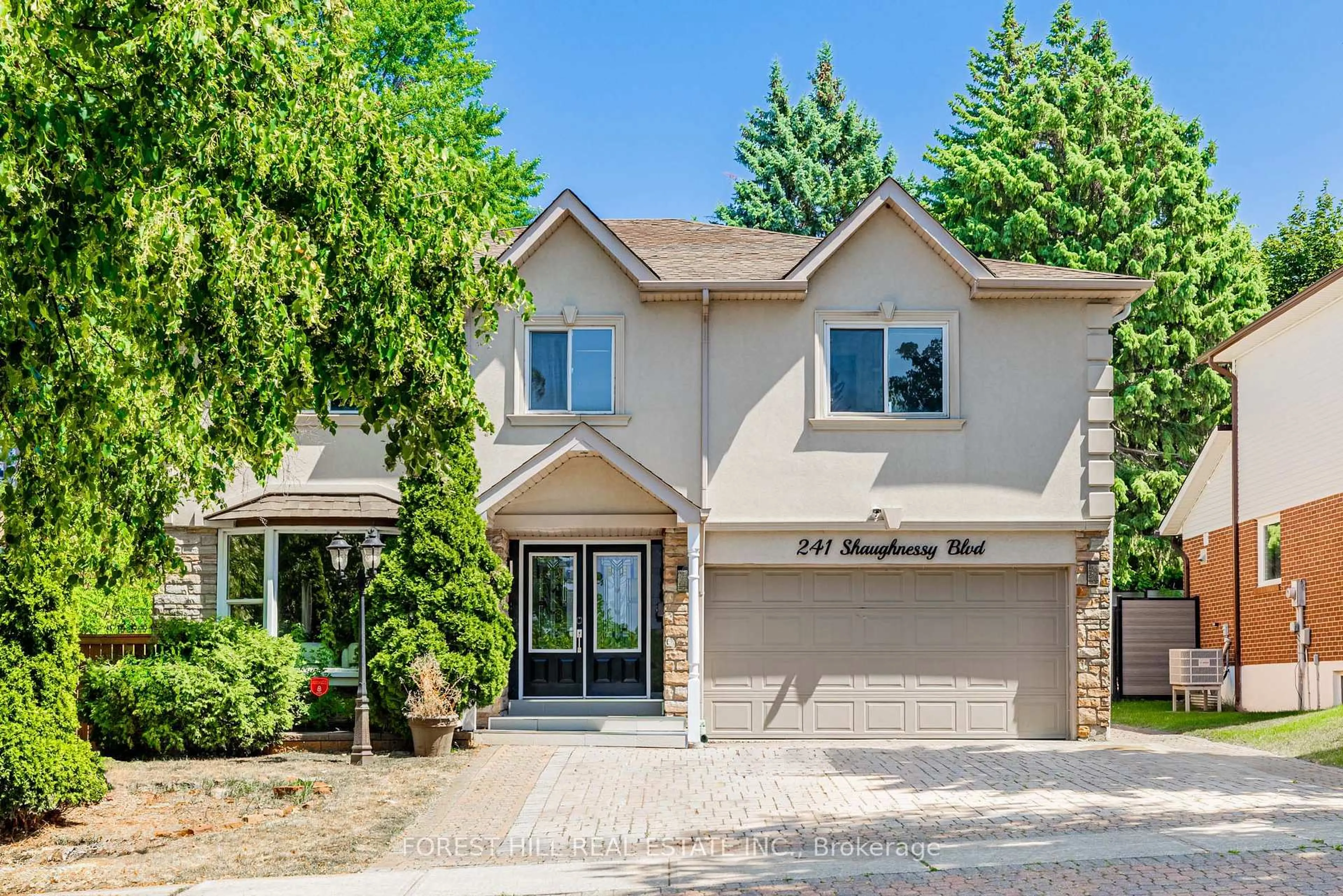 Home with brick exterior material, street for 241 Shaughnessy Blvd, Toronto Ontario M2J 1K5