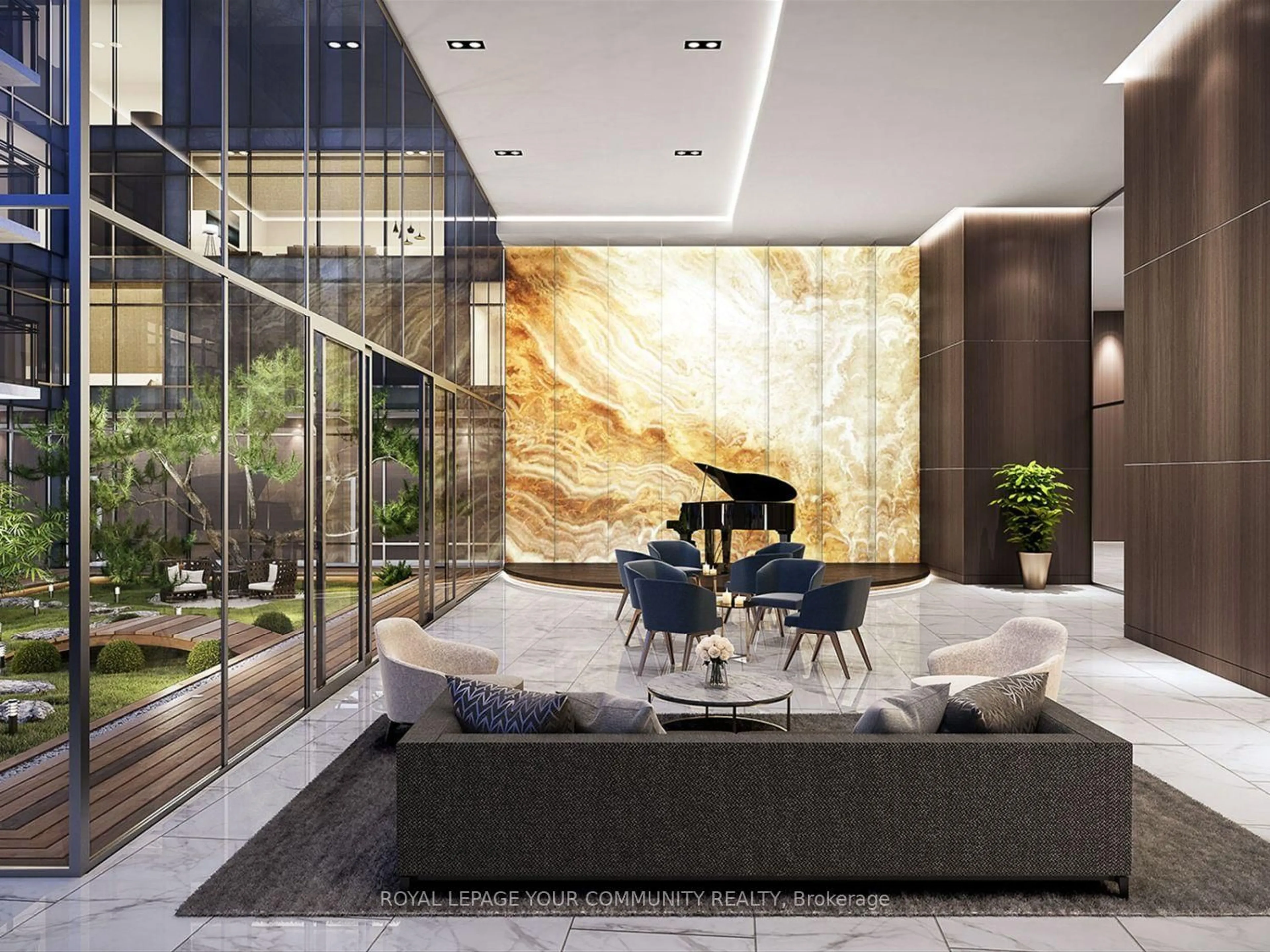 Lobby for 95 Mcmahon Dr ##3906, Toronto Ontario M2K 0H2