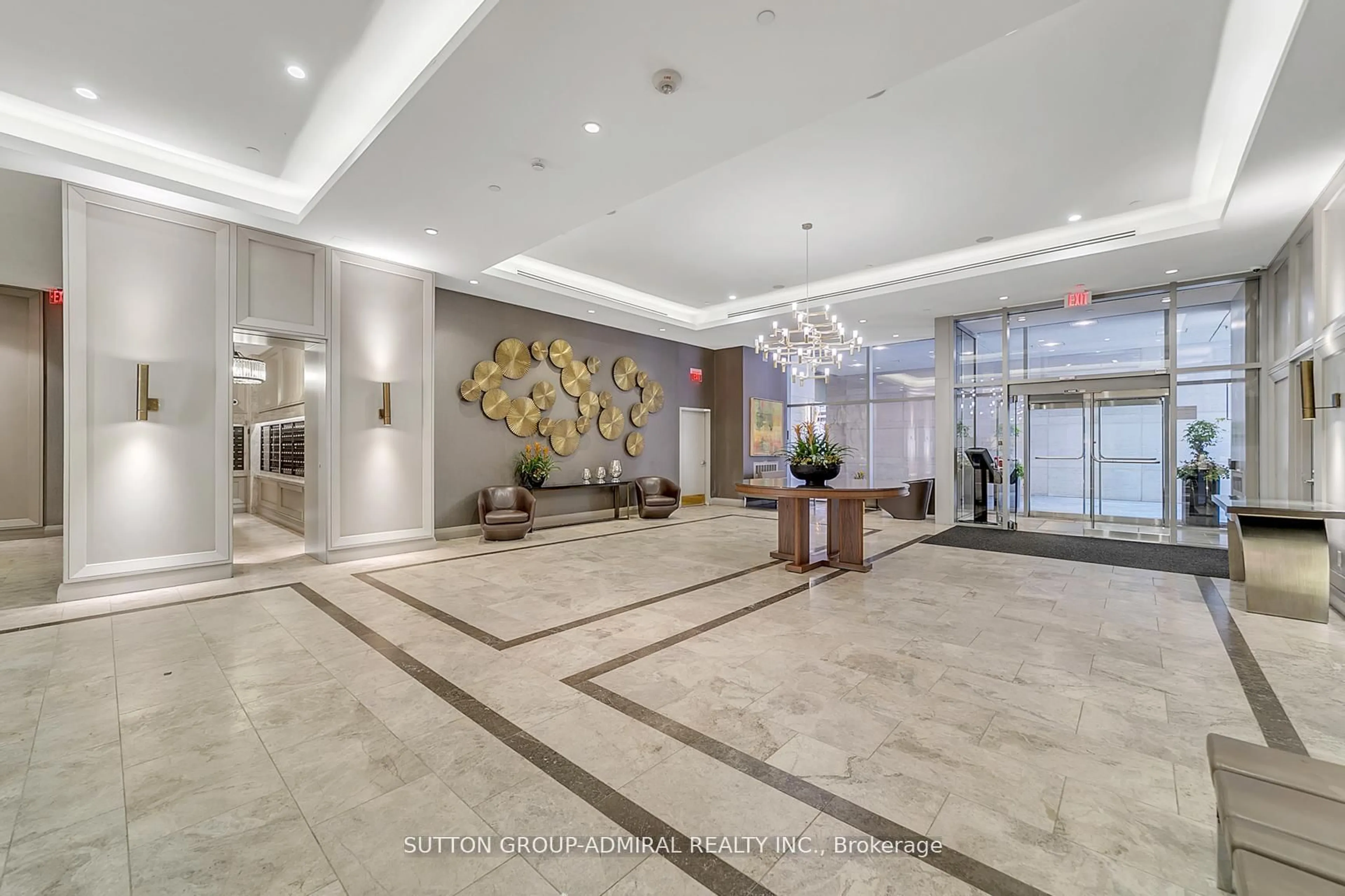 Lobby for 155 YORKVILLE Ave #1908, Toronto Ontario M5R 1C4