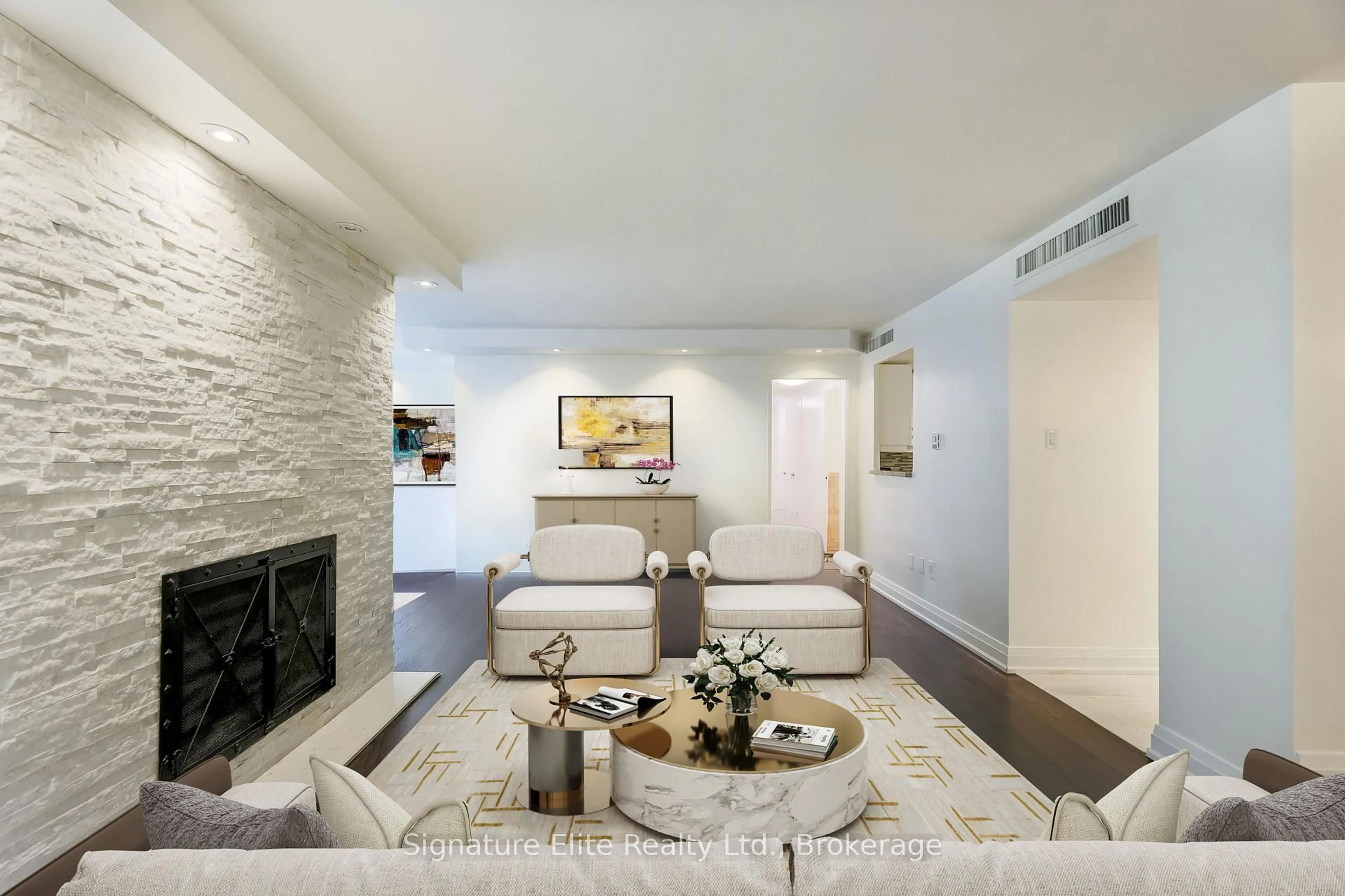 Living room with furniture, unknown for 70 Montclair Ave #203, Toronto Ontario M5P 1P7