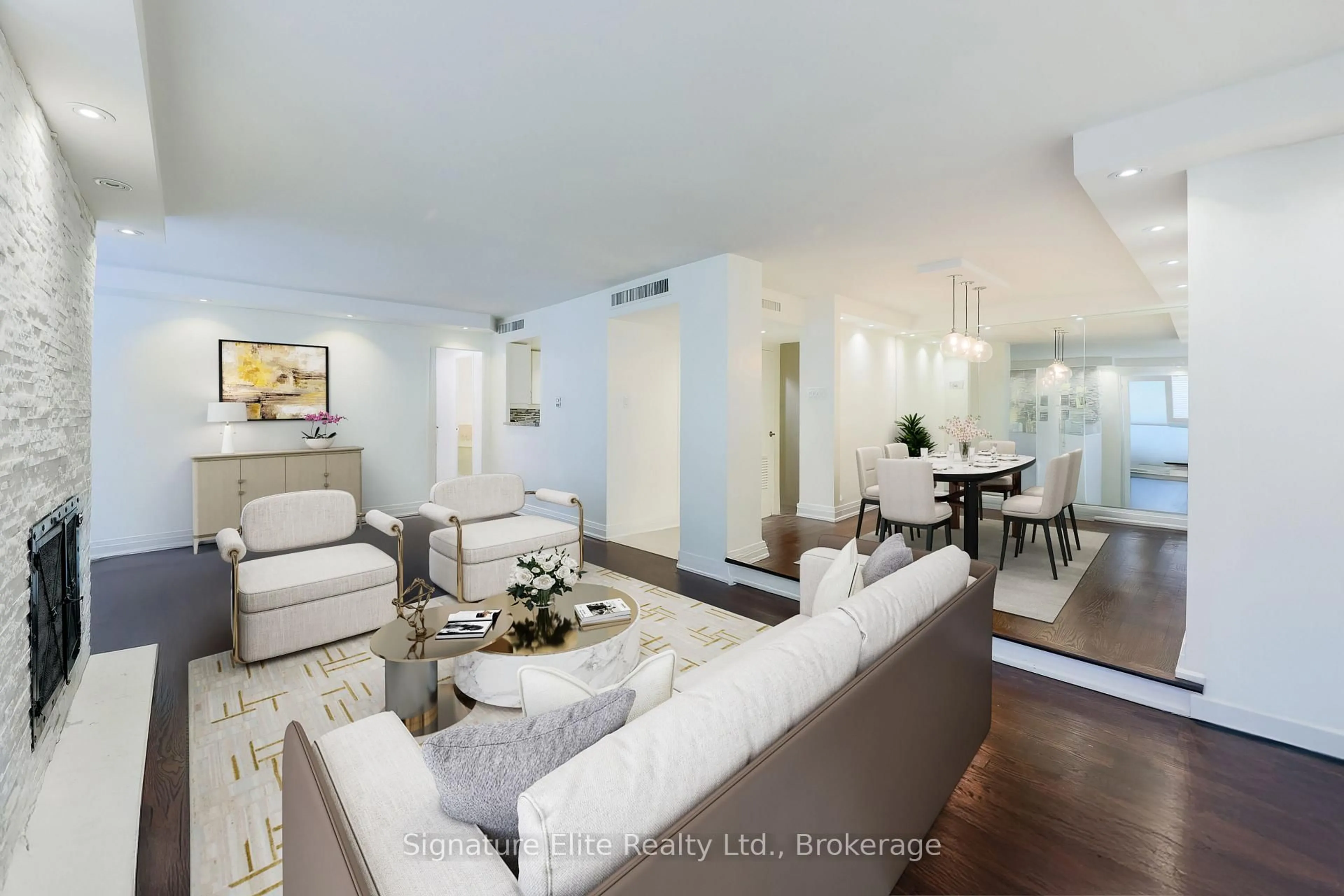 Living room with furniture, unknown for 70 Montclair Ave #203, Toronto Ontario M5P 1P7