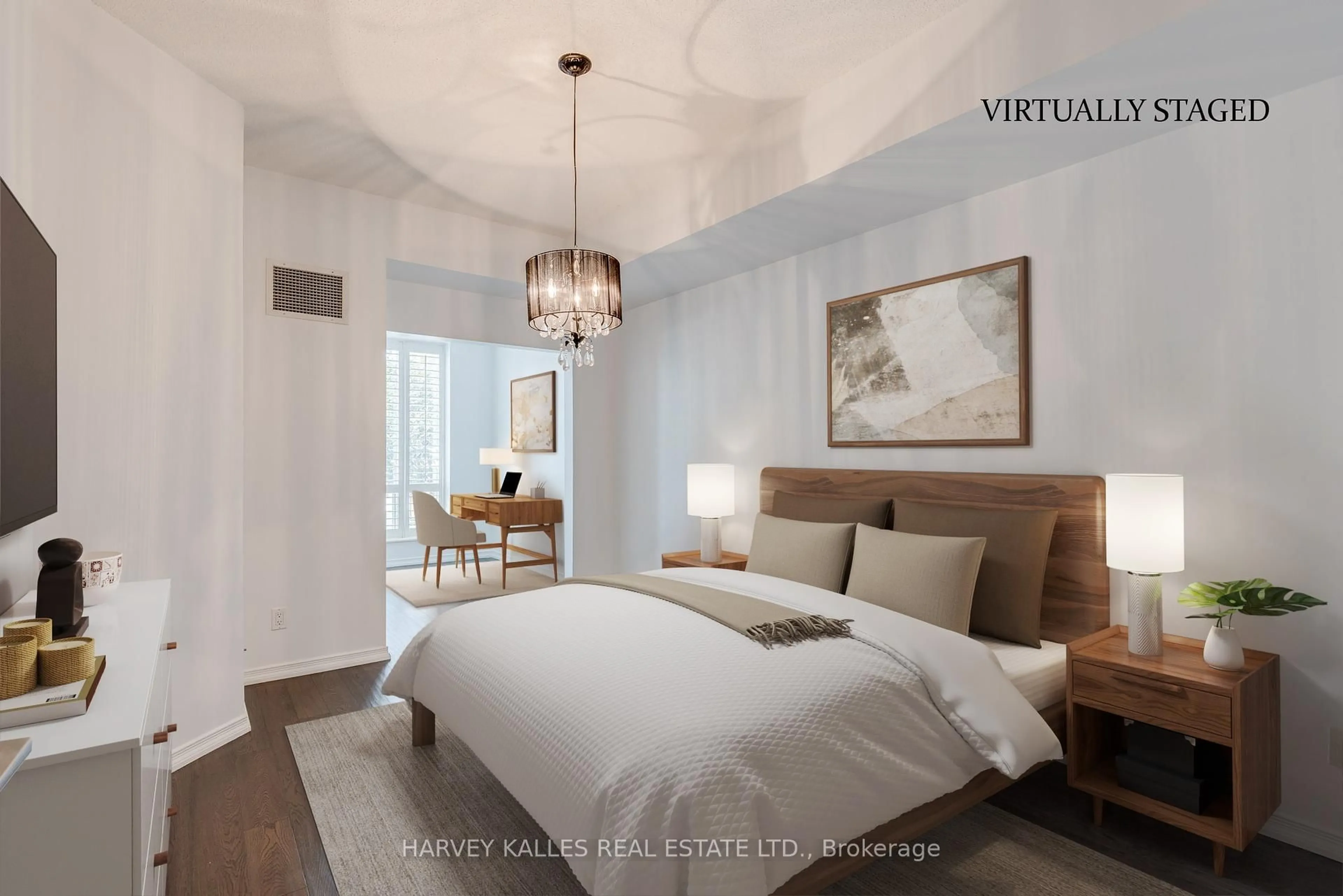 Bedroom with bed, unknown for 485 Rosewell Ave #105, Toronto Ontario M4R 2J2