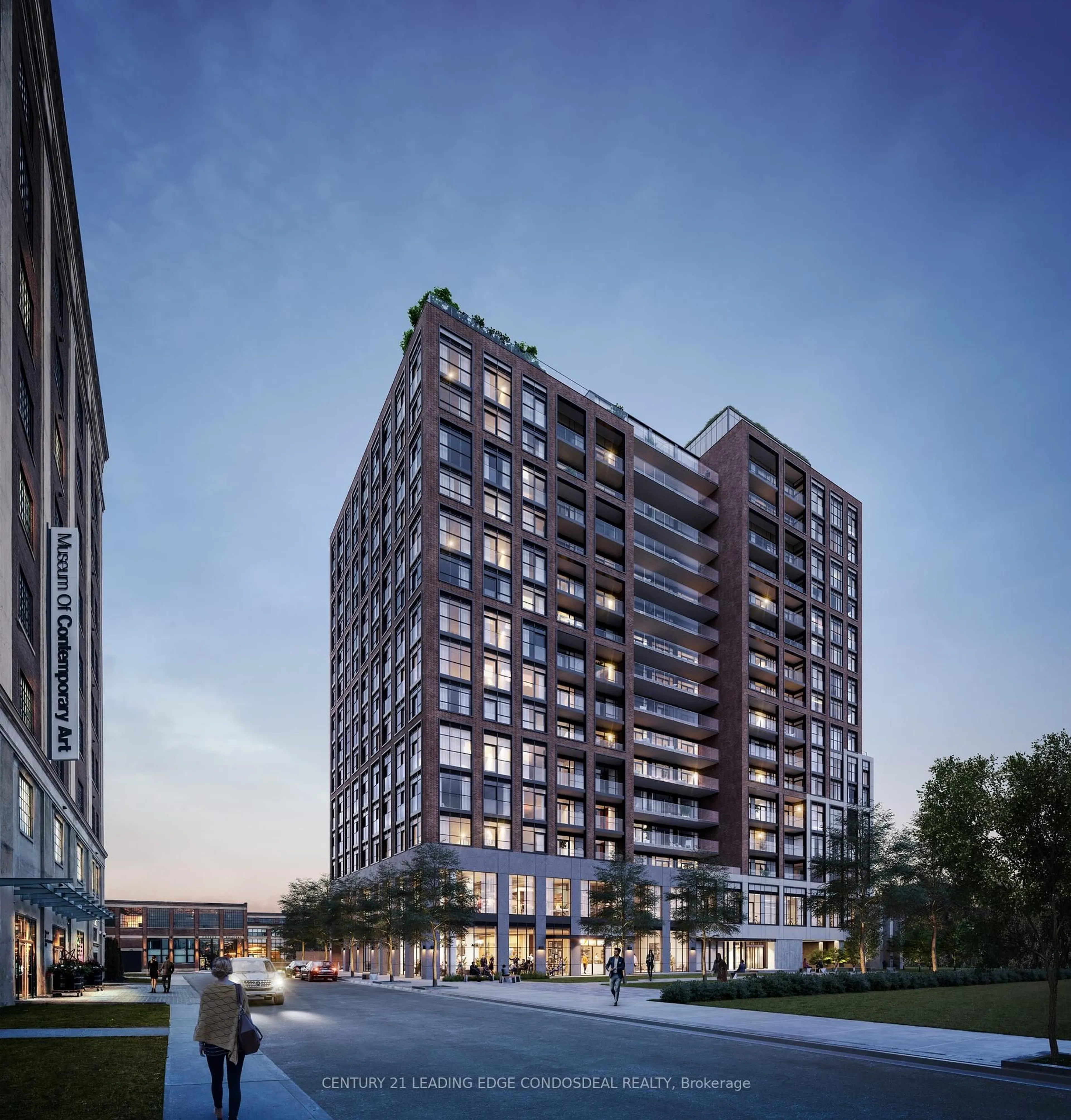 Indoor foyer for 181 Sterling Rd #404, Toronto Ontario M6R 2B2