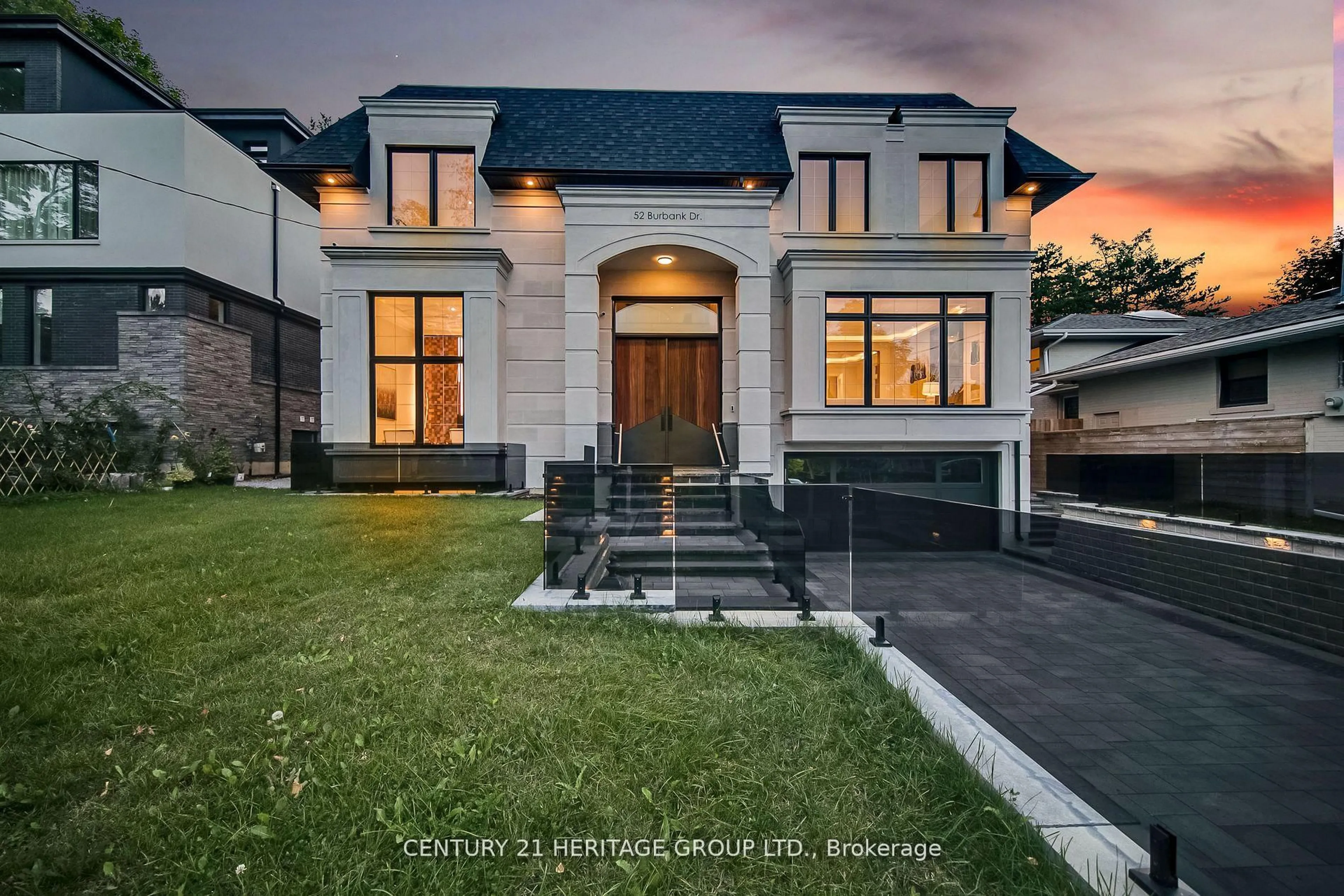 Home with brick exterior material, street for 52 Burbank Dr, Toronto Ontario M2K 1N2