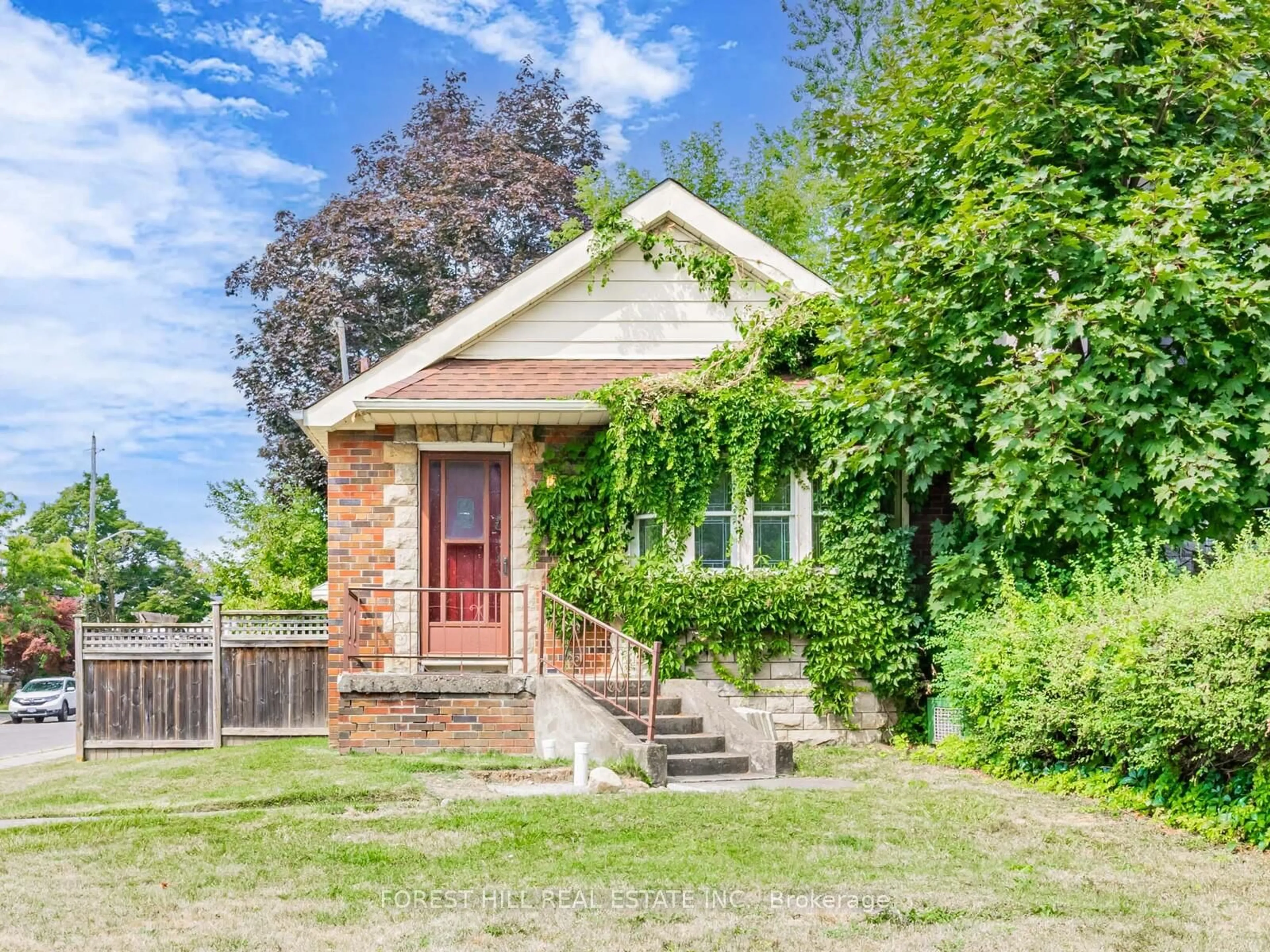 Home with brick exterior material, street for 2 Esgore Dr, Toronto Ontario M5M 3R1