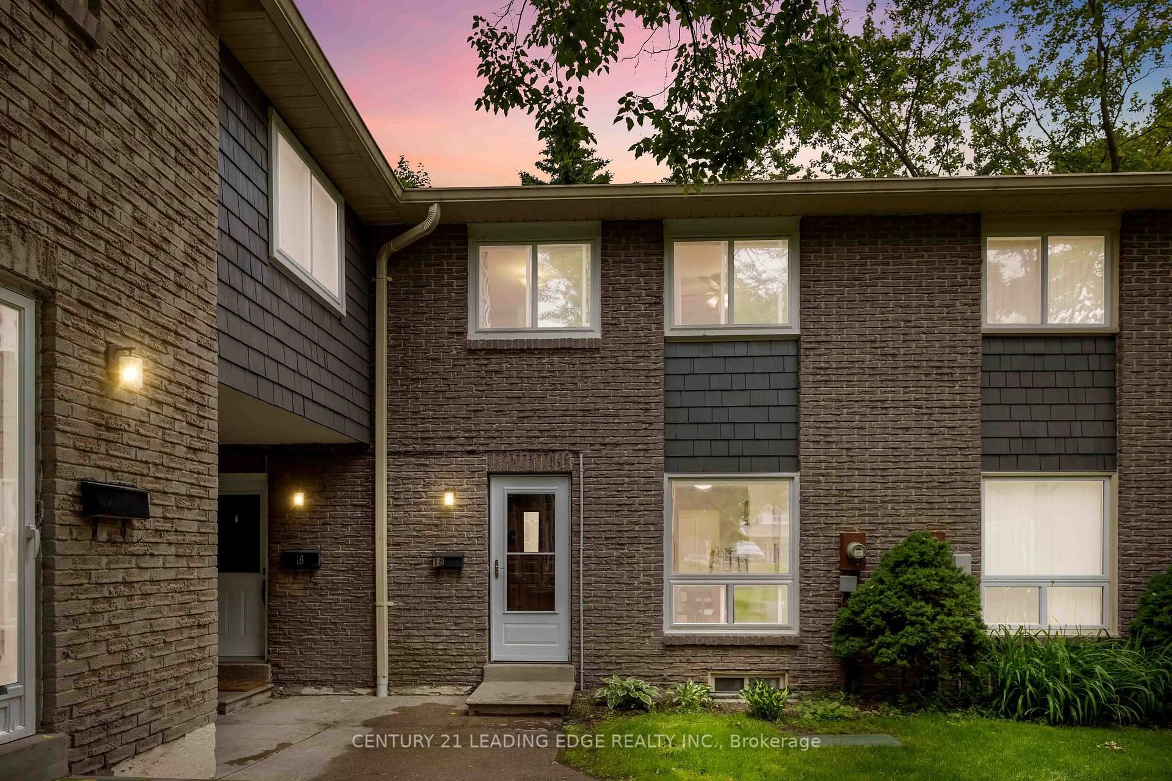 Home with brick exterior material, street for 18 Rock Fern Way, Toronto Ontario M2J 4N2