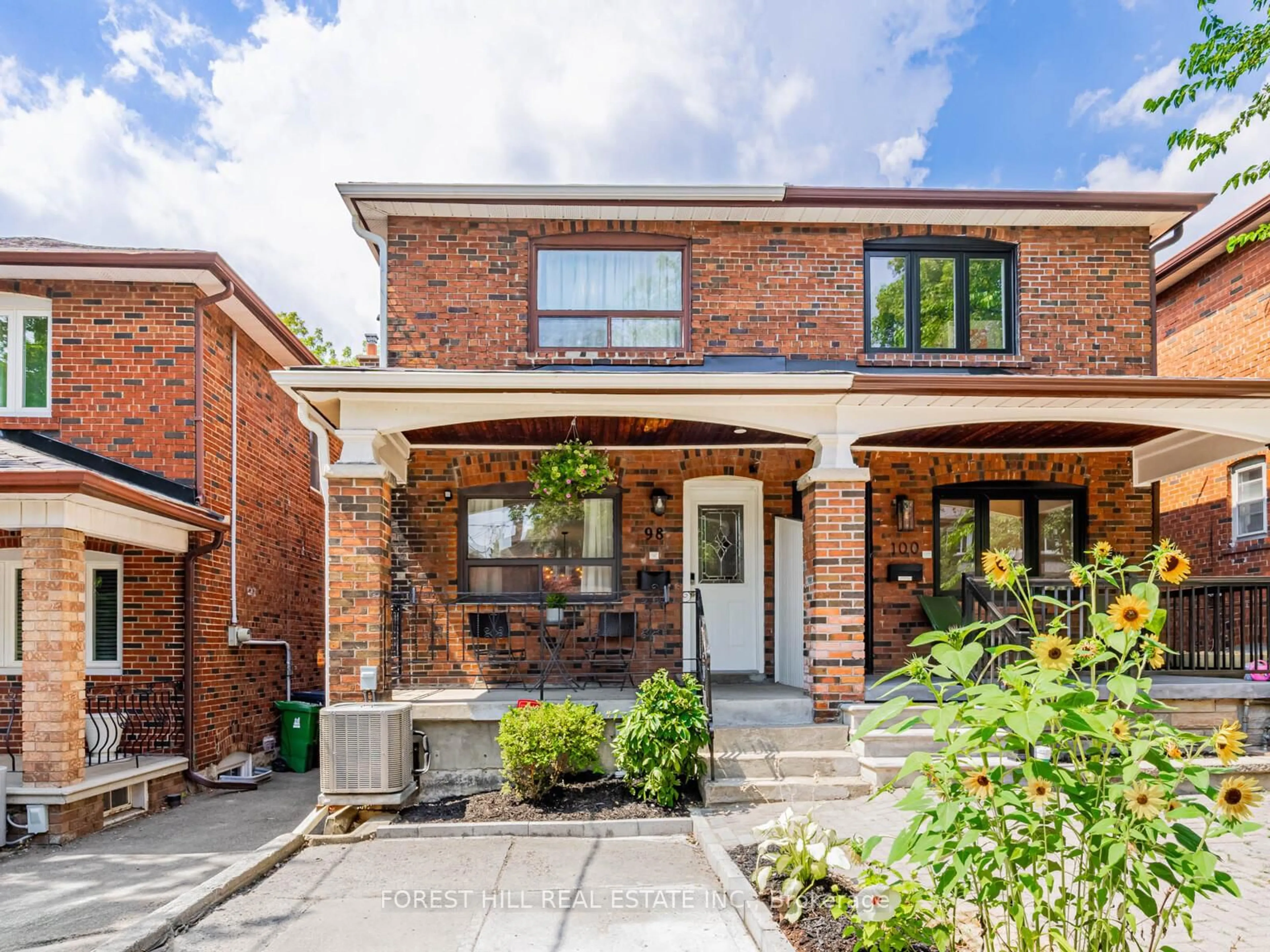 Home with brick exterior material, street for 98 Winnett Ave, Toronto Ontario M6C 3L5