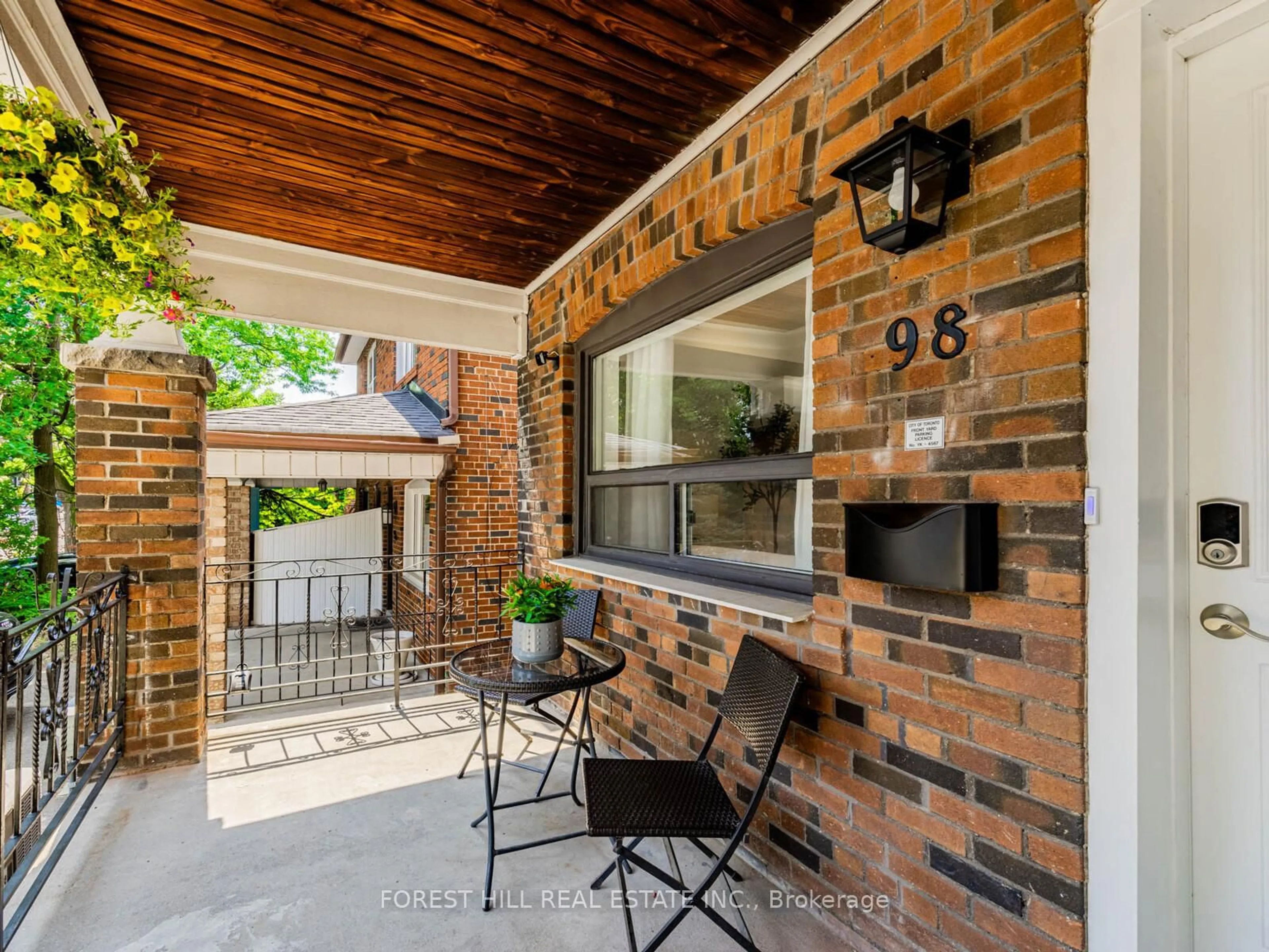 Patio, street for 98 Winnett Ave, Toronto Ontario M6C 3L5