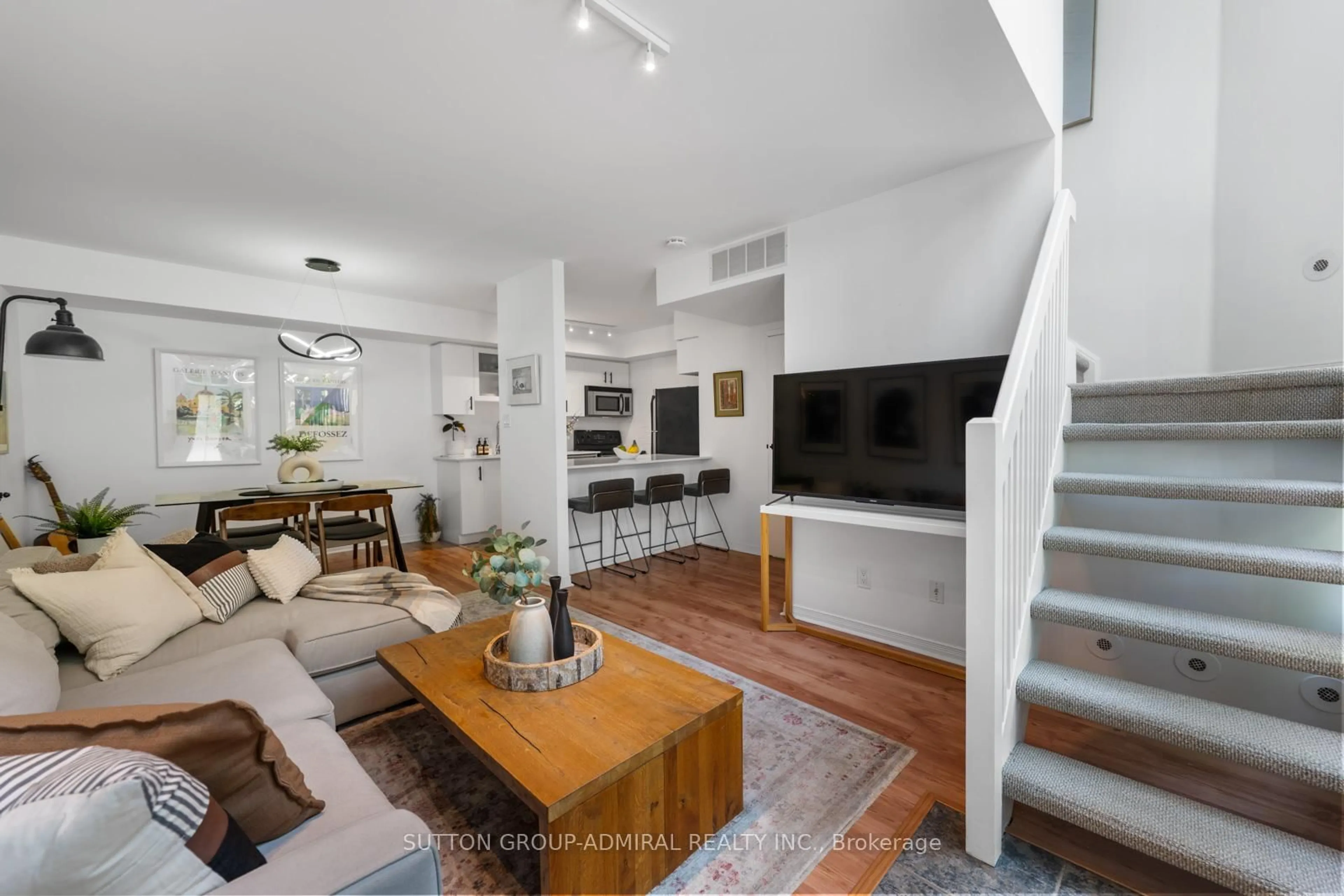 Living room with furniture, unknown for 21 Pirandello St #1230, Toronto Ontario M6K 3P4