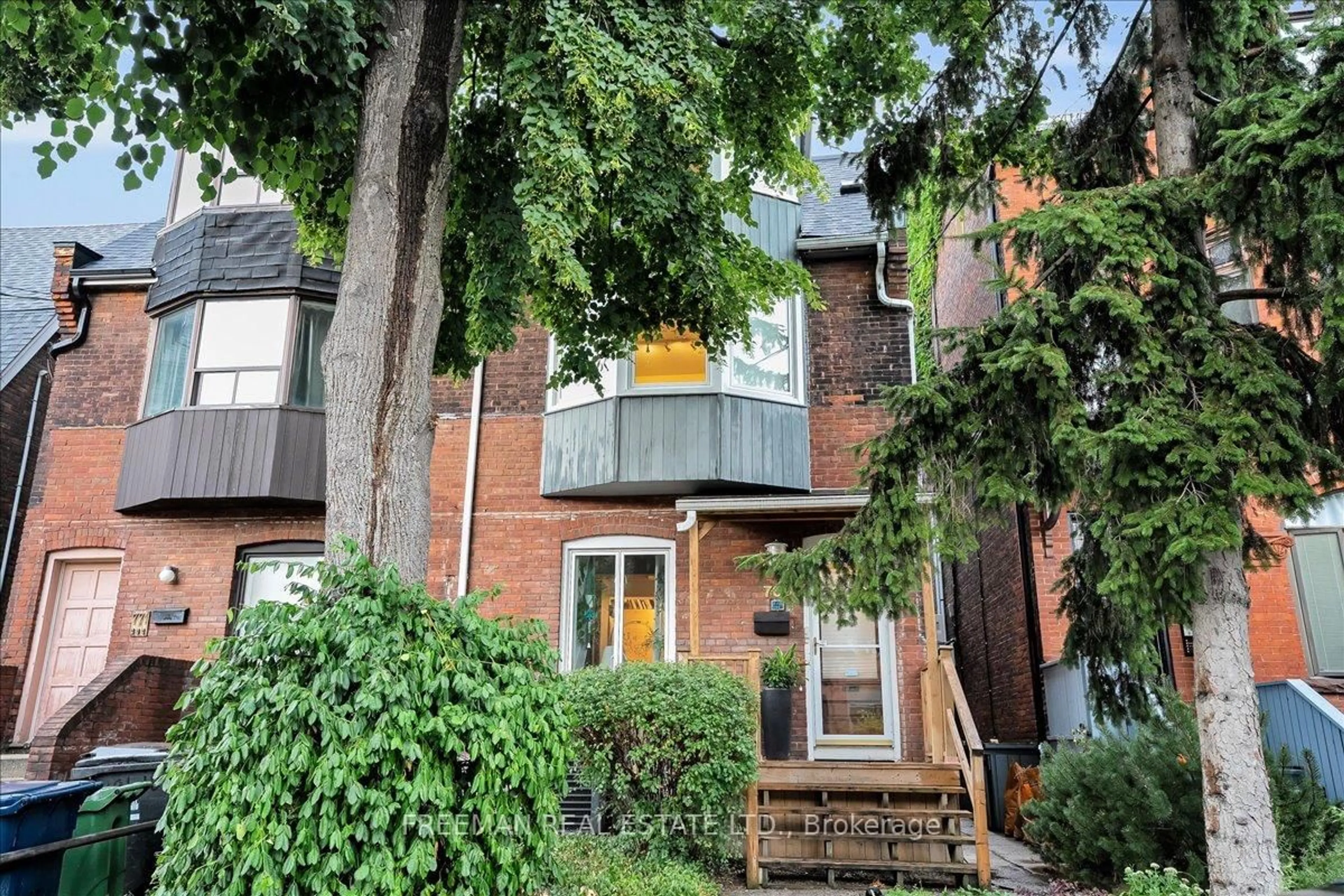 Home with brick exterior material, street for 769 Euclid Ave, Toronto Ontario M6G 2V3