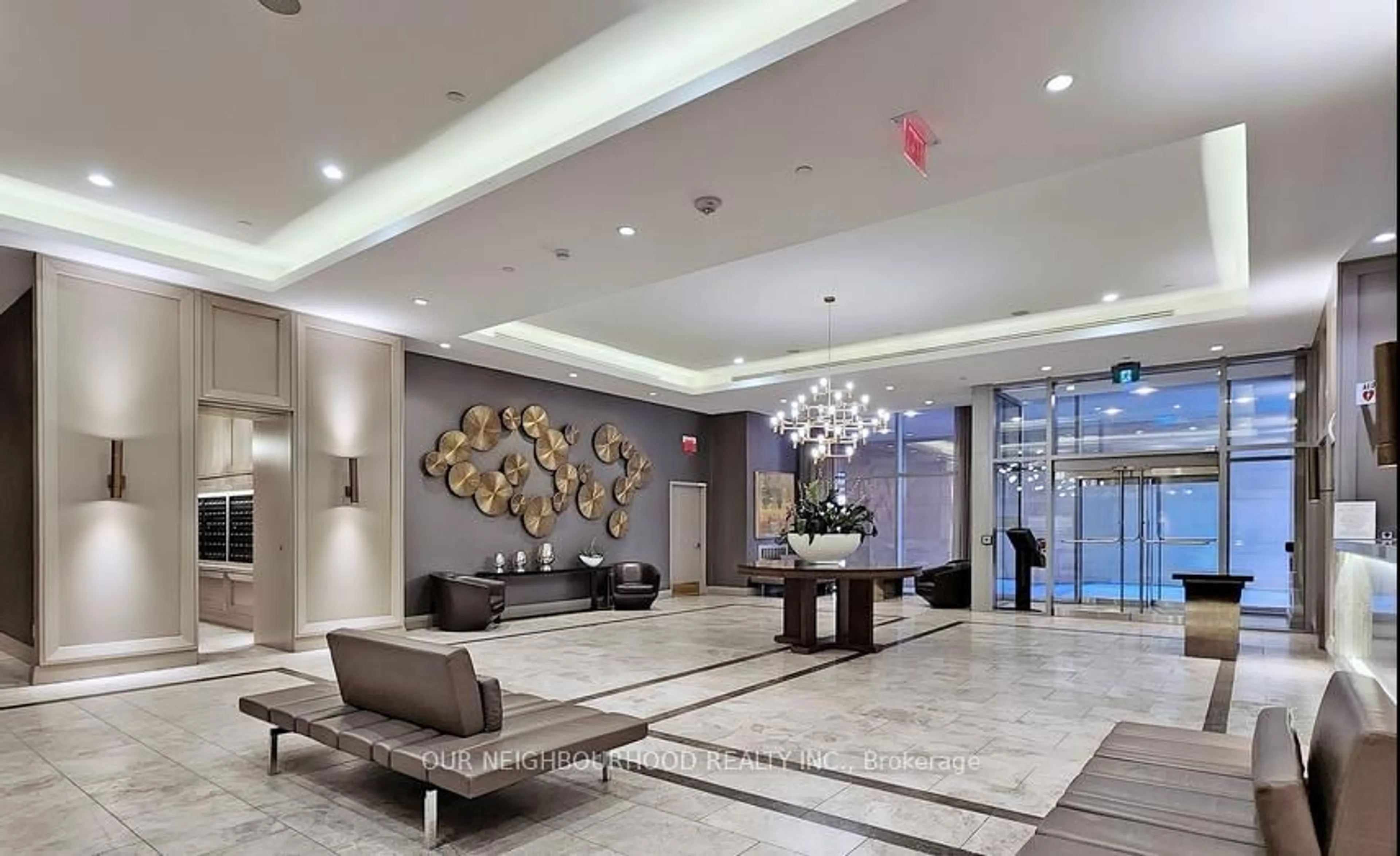 Lobby for 155 Yorkville Ave #1210, Toronto Ontario M5R 0B4