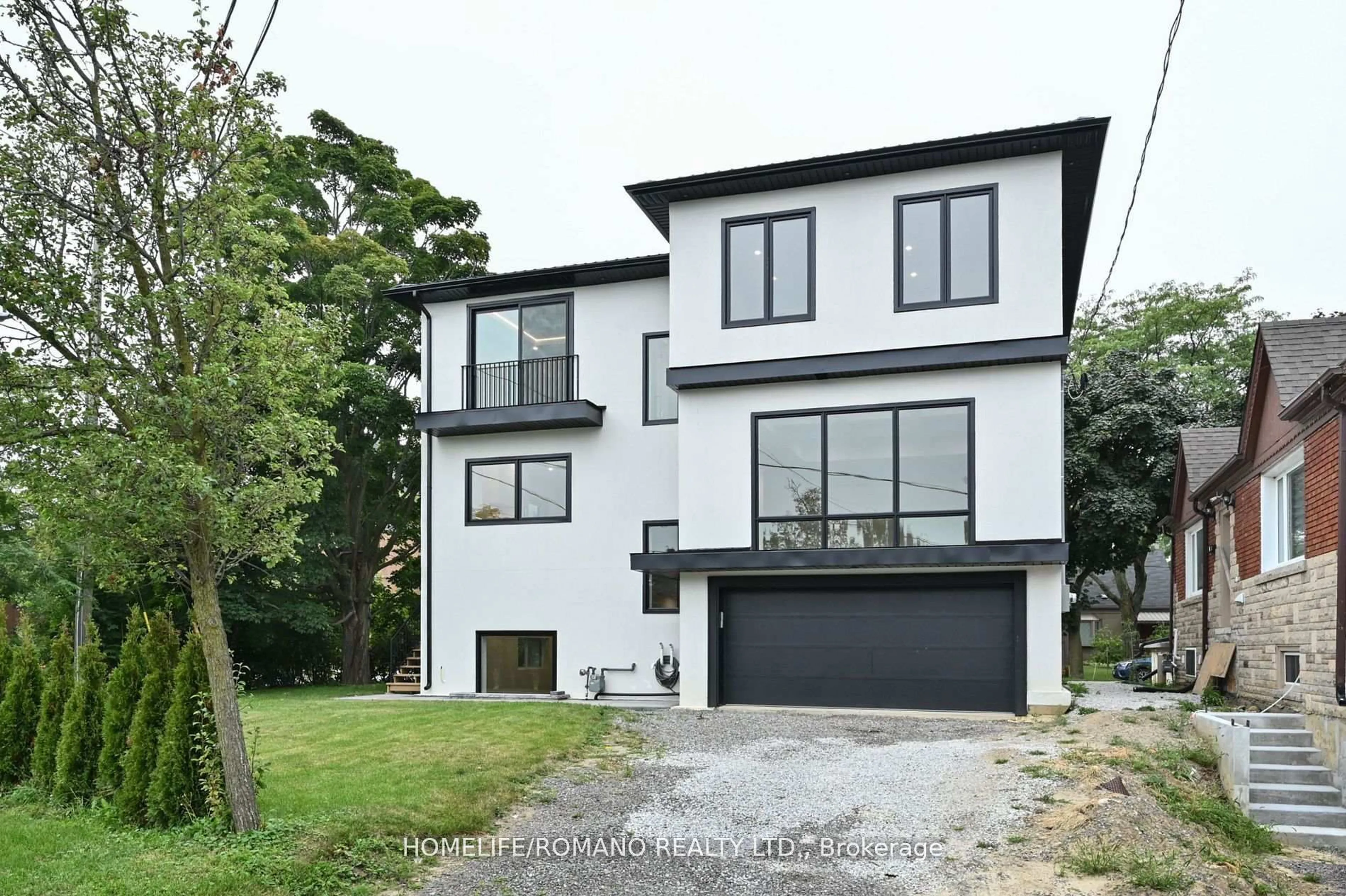 Home with brick exterior material, street for 19 King High Ave, Toronto Ontario M3H 3A8