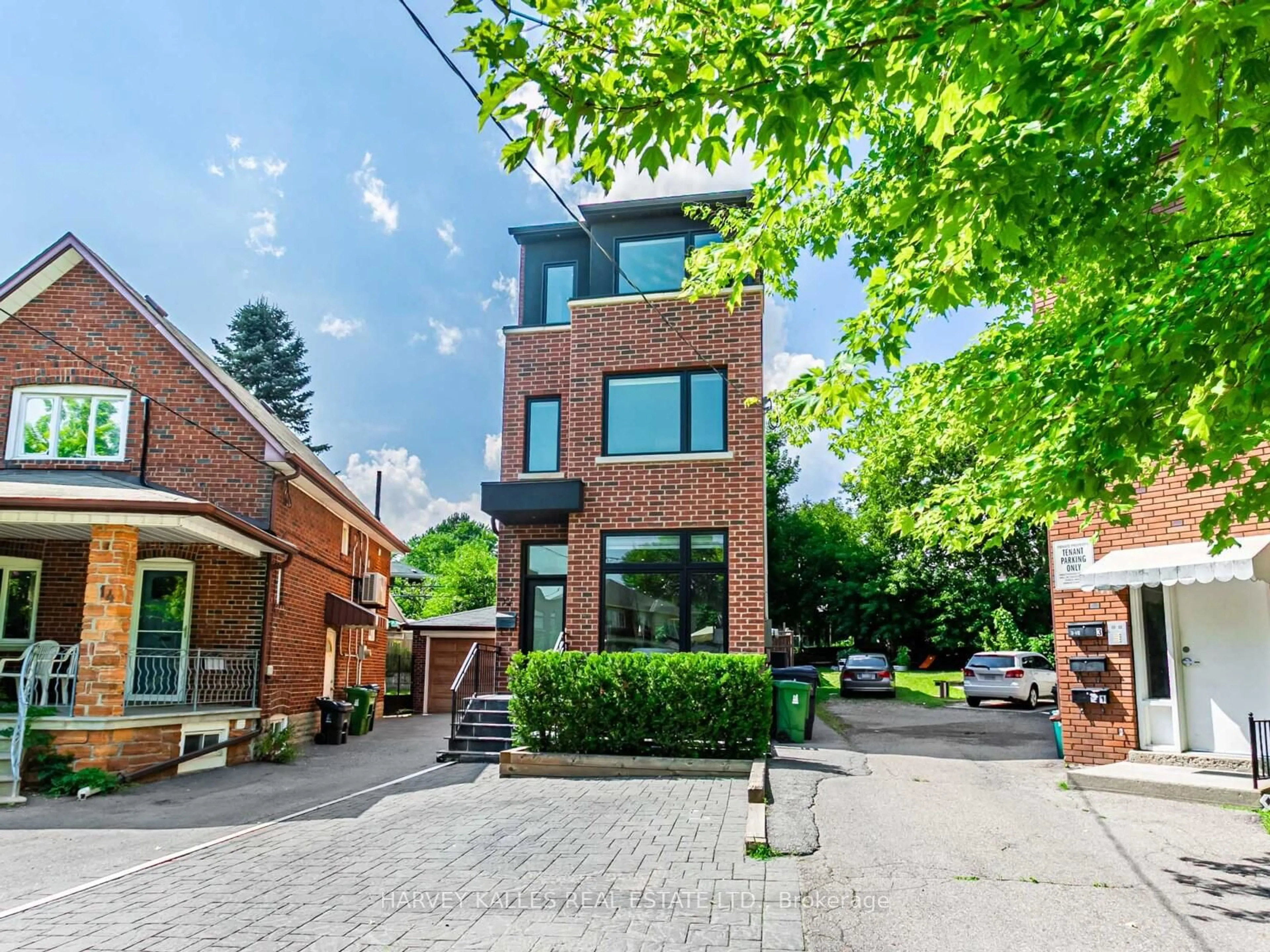 Home with brick exterior material, street for 12 Coates Ave, Toronto Ontario M6C 1K7