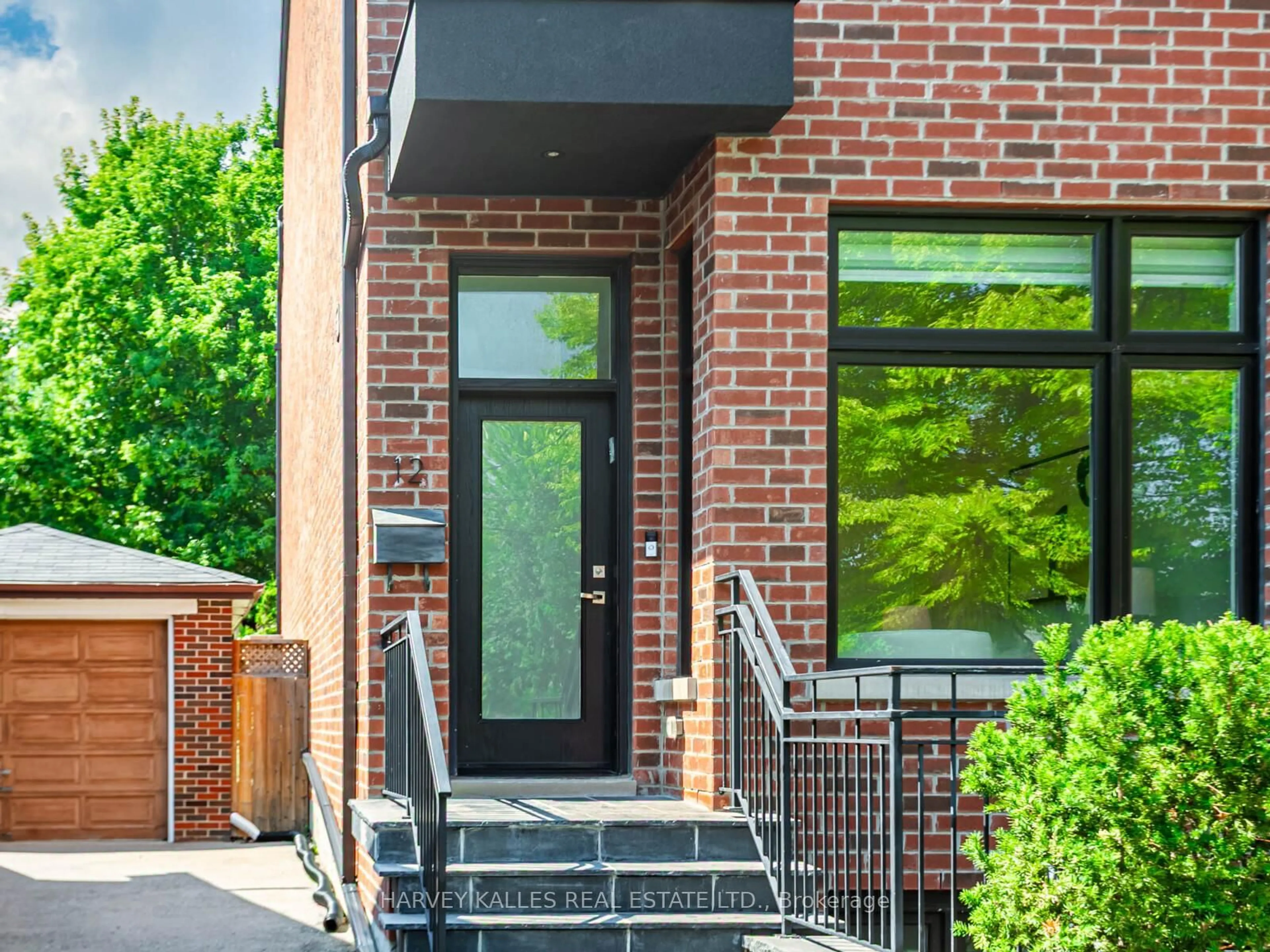 Home with brick exterior material, street for 12 Coates Ave, Toronto Ontario M6C 1K7